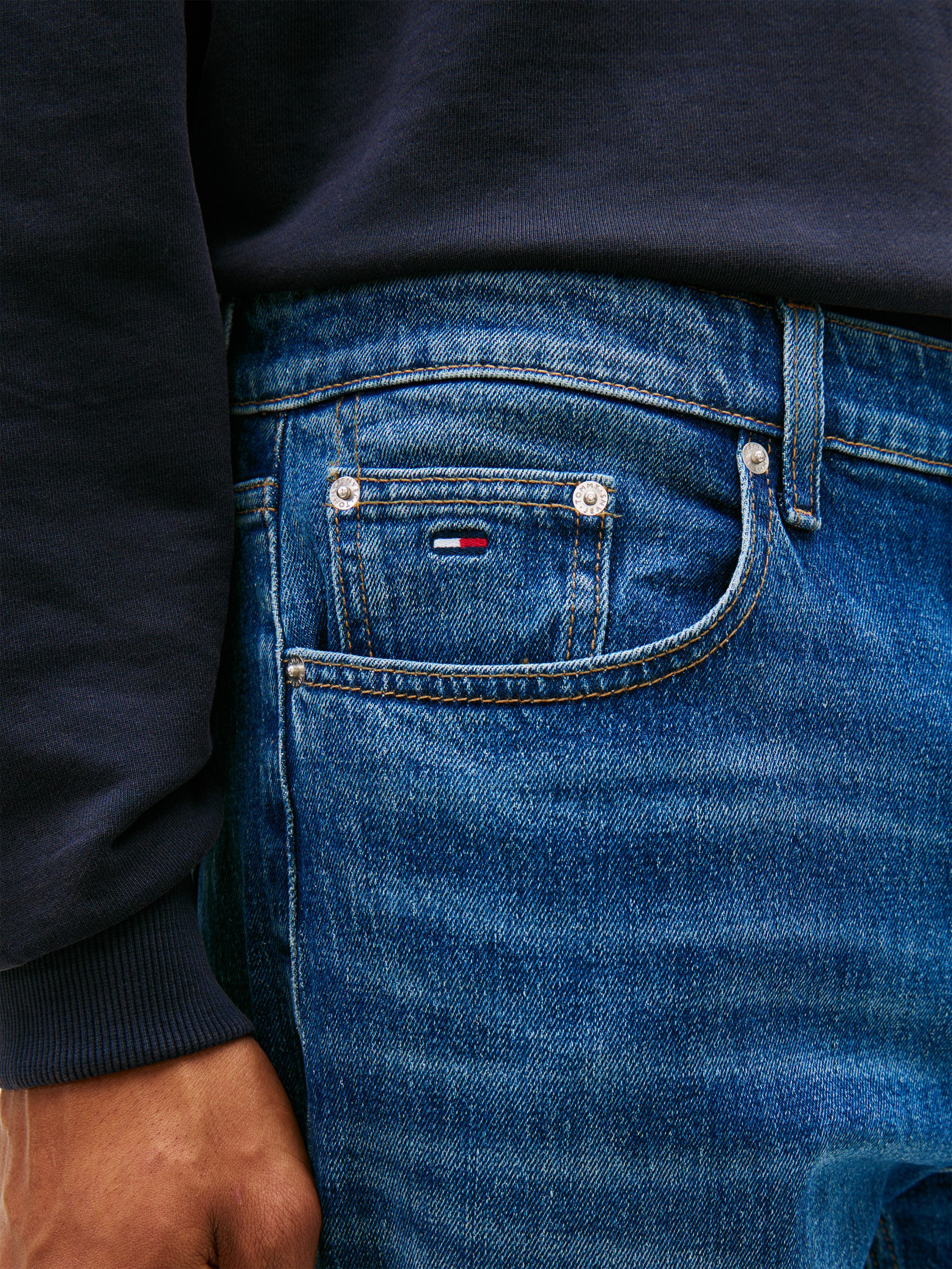 Tommy Jeans 5-Pocket-Jeans Otis Regular Straight Leg Jeans bis Länge 36