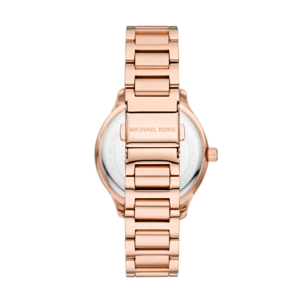 MICHAEL KORS Quarzuhr Damen-Uhr Sage Quarz Edelstahl-Band Roségold-Ton MK4806