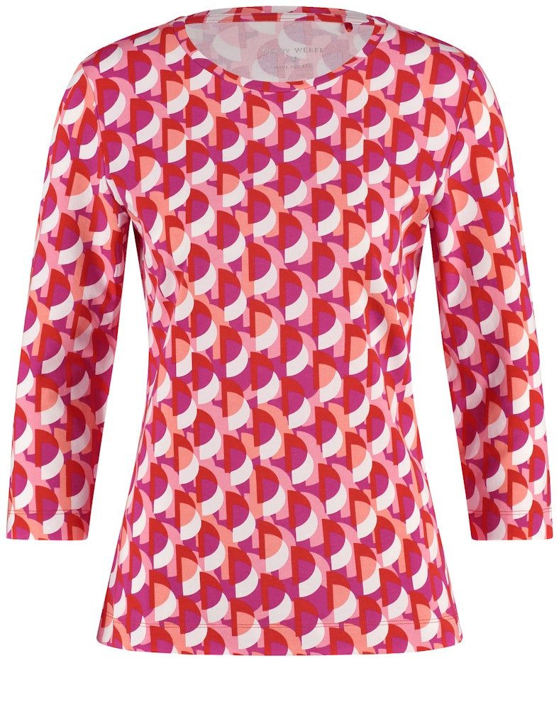 GERRY WEBER Langarmshirt T-SHIRT 3/4 ARM