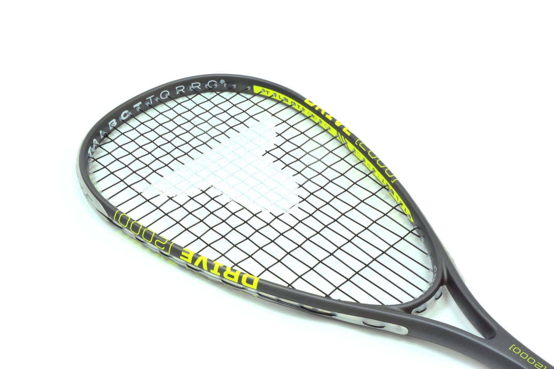 Talbot-Torro Squashschläger Drive 2000 (200g/ausgewogen/Brücke) - besaitet