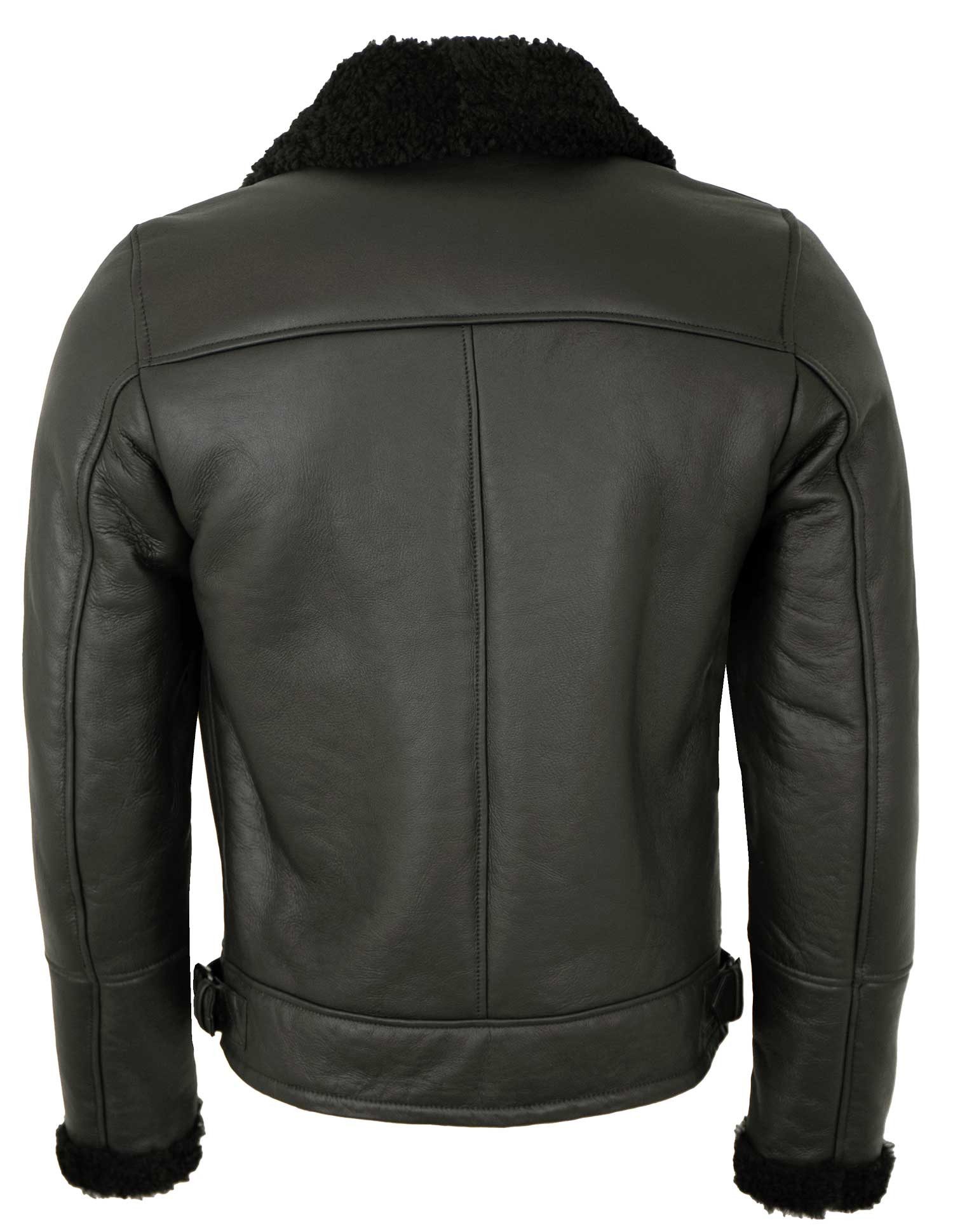 Jilani Lederjacke Ballin Jilani - Herren Lammfelljacke Lederjacke Lammfell schwarz