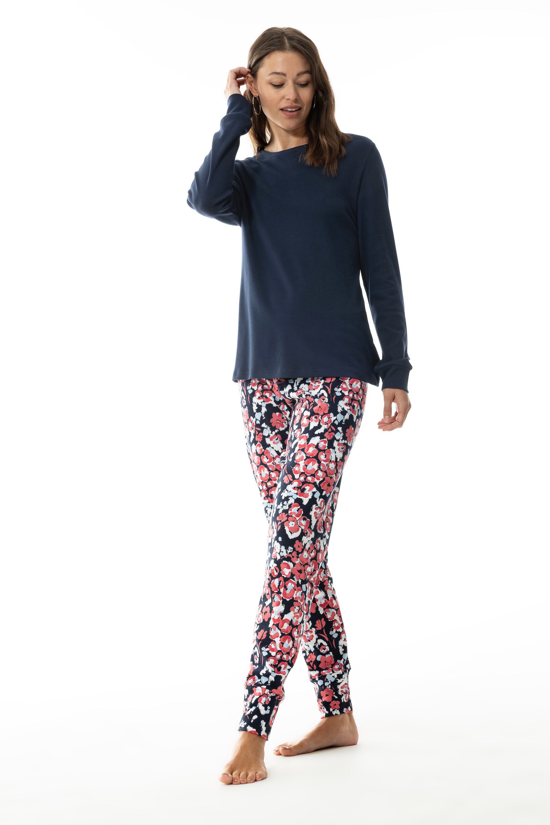 Pyjama Mey Damenpyjama Talisa 14083 night blue