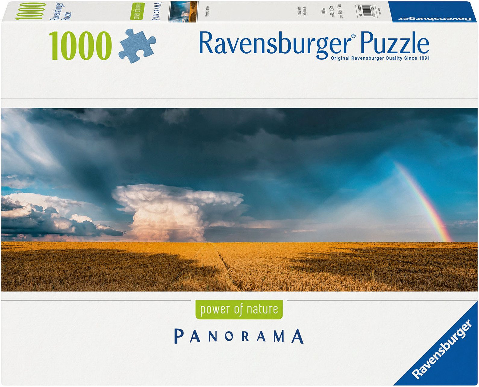 Ravensburger Puzzle Panorama, Mystisches Regenbogenwetter, 1000 Puzzleteile günstig online kaufen