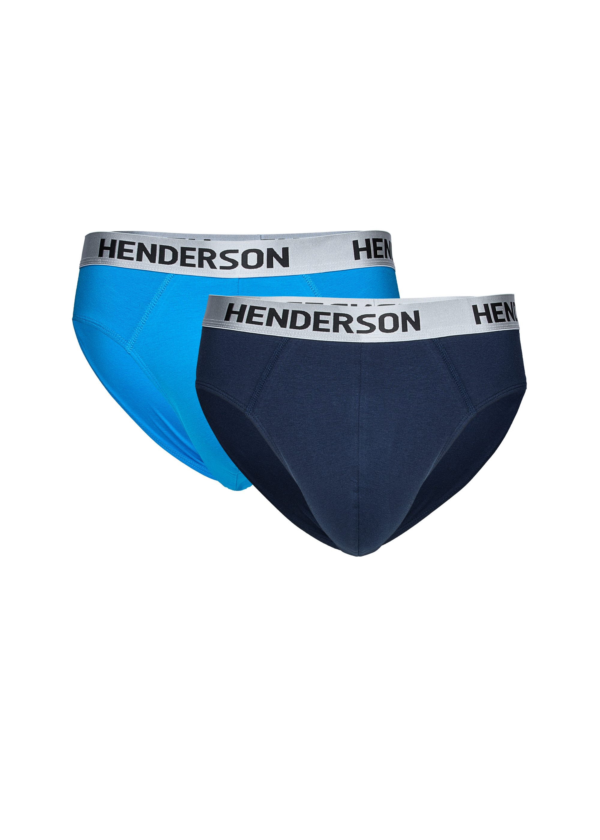 Henderson Slip Klassische Slips Doppelpack aus Baumwolle Mix Atmungsaktiv bequem Bow (2-St)