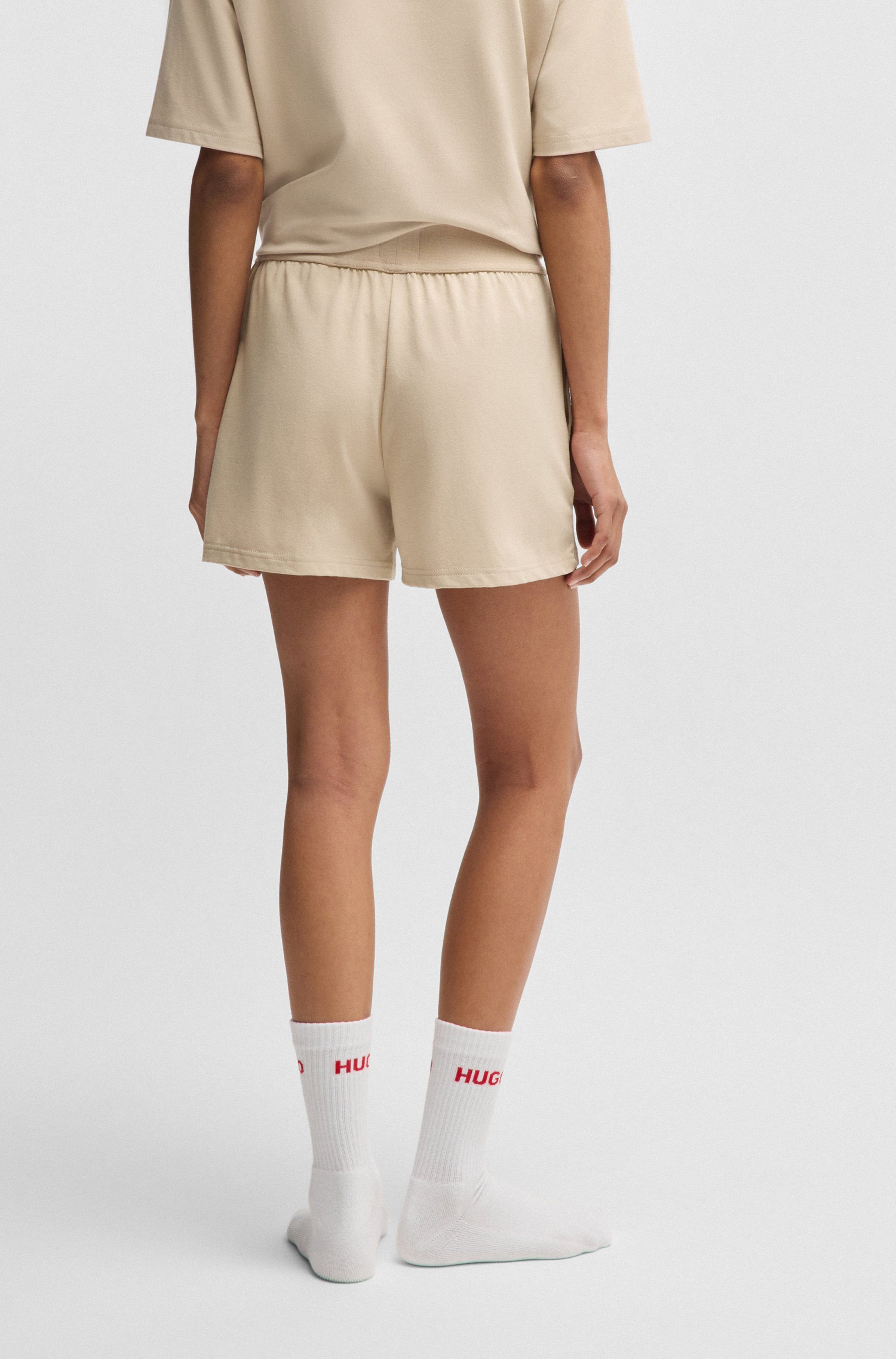 HUGO Shorts SHUFFLE_SHORTS (Packung) mit Logoschriftzug günstig online kaufen