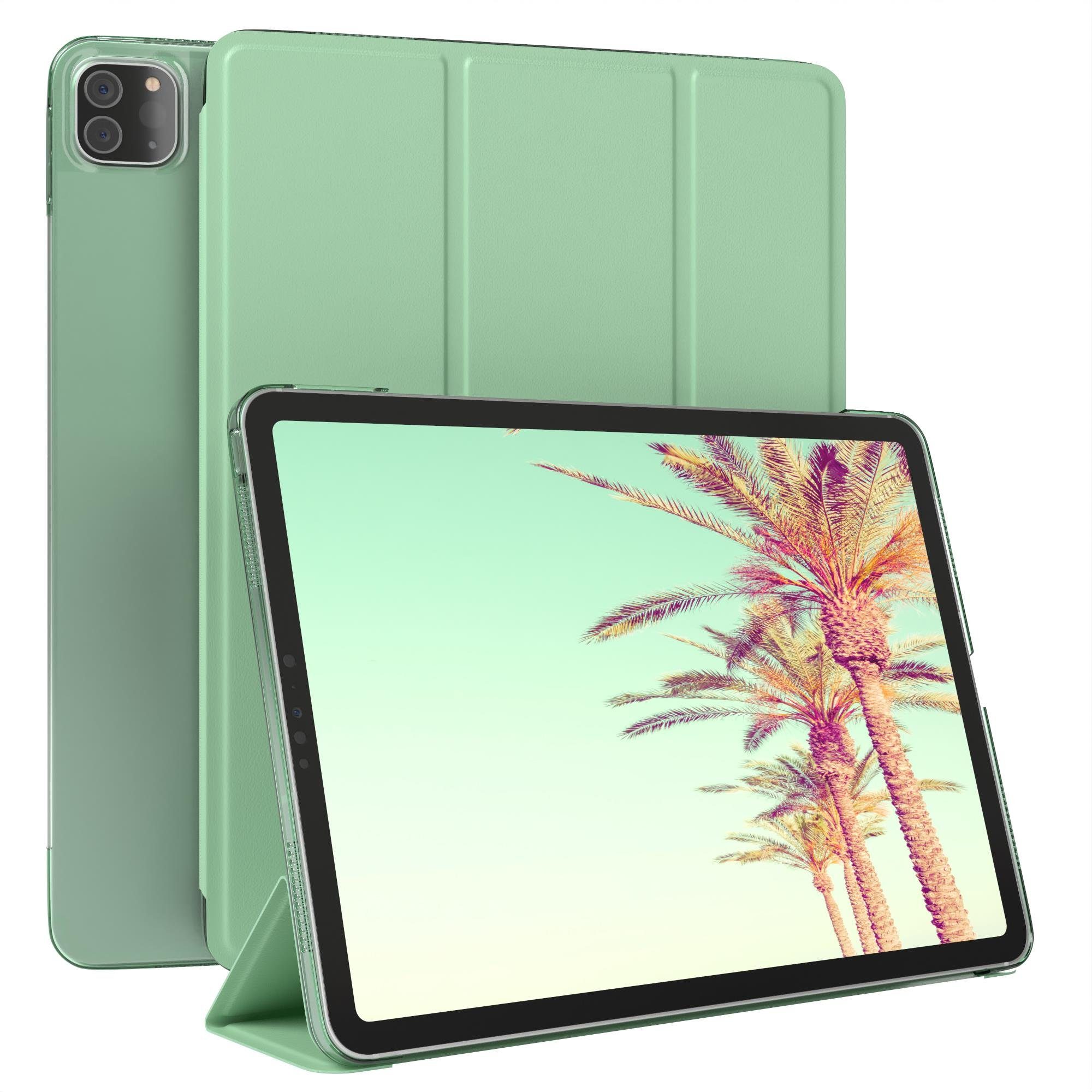 EAZY CASE Tablet-Hülle Smart Case für Apple iPad Pro 11" 1. / 2. Gen. 11  Zoll, Schutzhülle mit Sleep Wake Up Funktion Hülle mit Standfunktion Grün