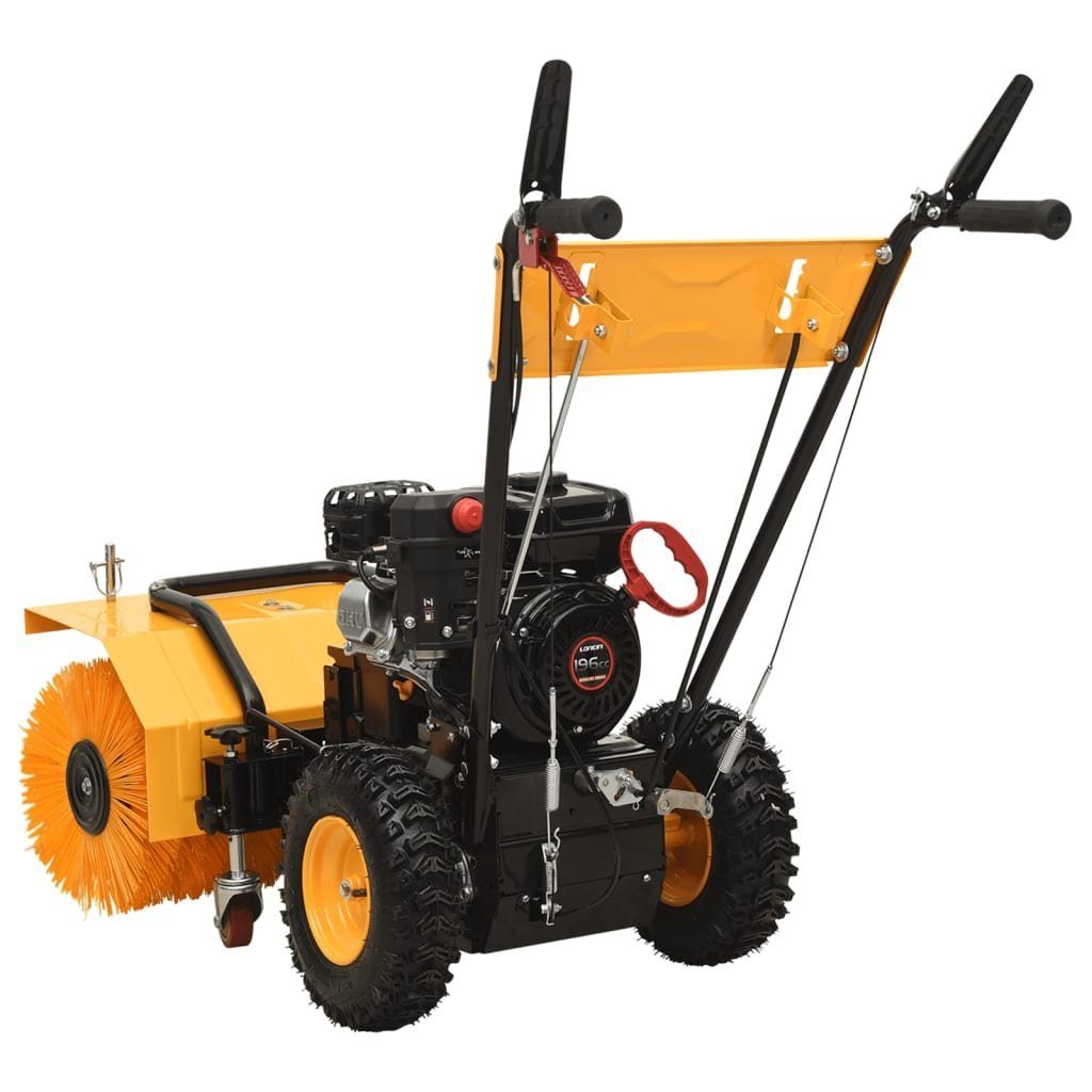 vidaXL Kehrmaschine PS Kehrmaschine Set 6,5 Schneefräse und 4-in-1 Benzinbetrieben