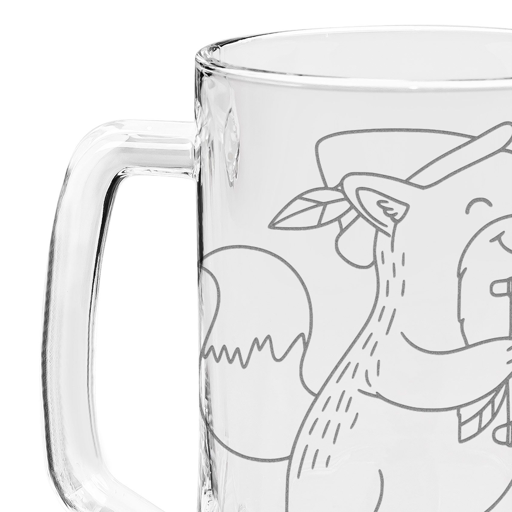 Mr. & Mrs. Panda Bierkrug Schütze Astrologie, Gravur Bierkrug, Transparent, Tonkrug Mit, Sternz, 1-tlg., Premium Glas