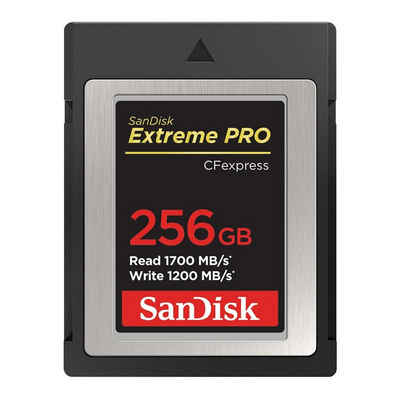 Sandisk Compact Flash Extreme PRO CFexpress 256GB Compact-Flash Karte Speicherkarte (256 GB GB)