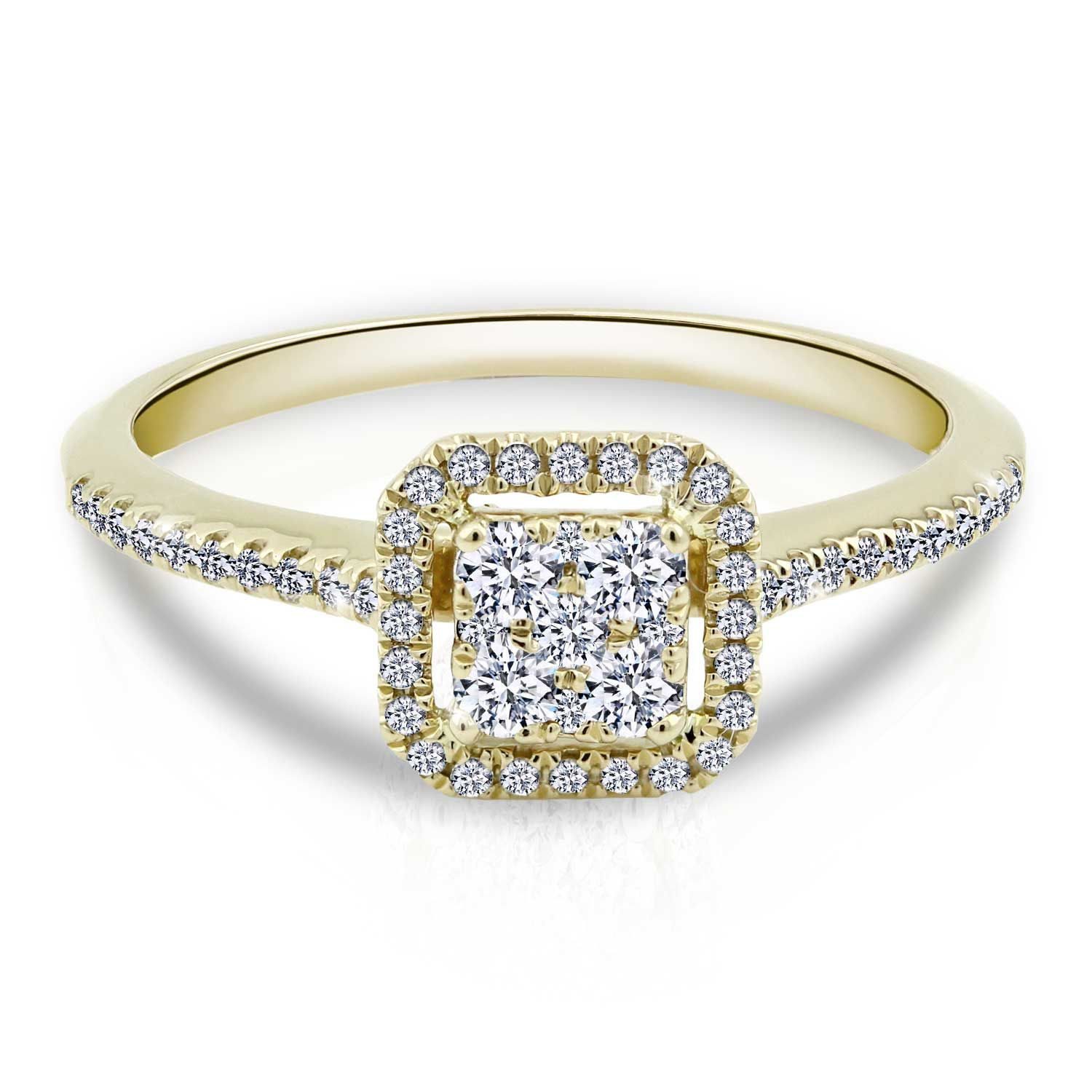 Adam & Eve Diamantring Solitärring Goldring günstig online kaufen