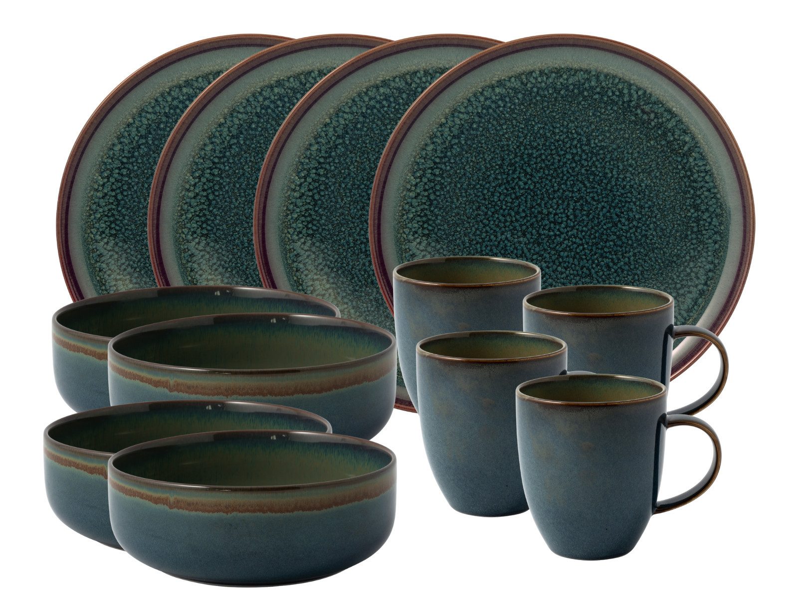 like. by Villeroy & Boch Frühstücks-Set Crafted Breeze Frühstücksset 12tlg