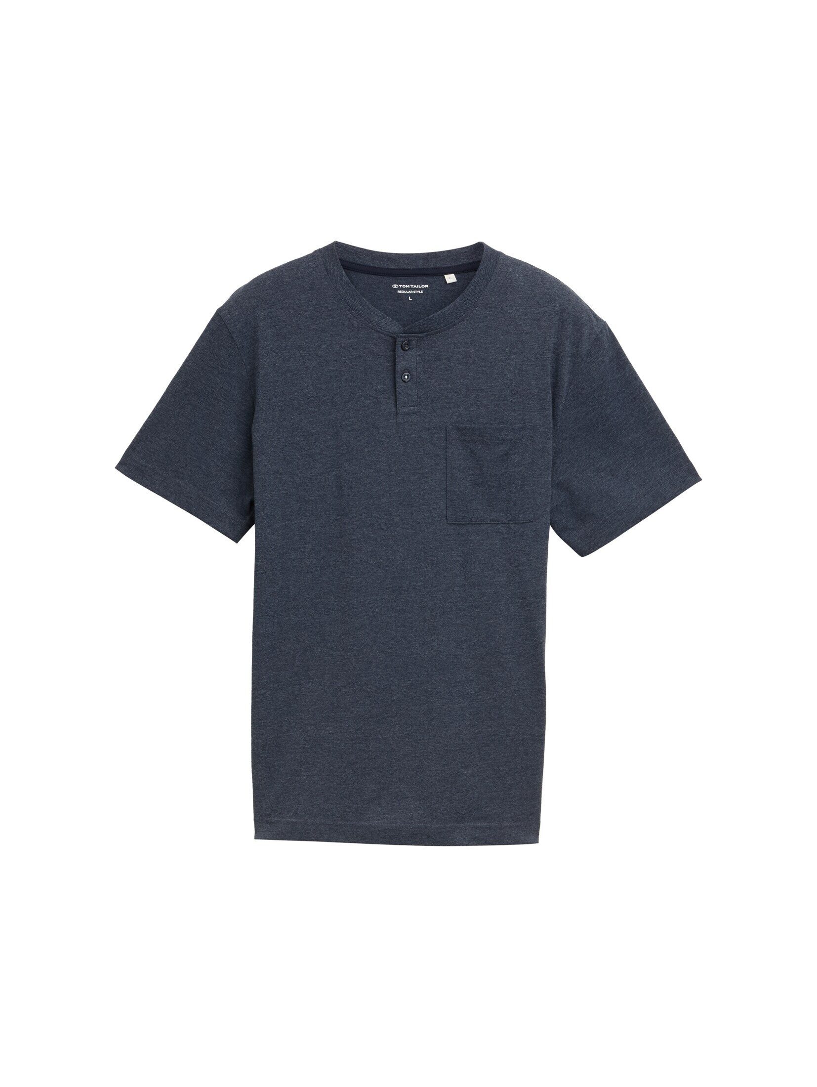TOM TAILOR T-Shirt Henley T-Shirt mit günstig online kaufen