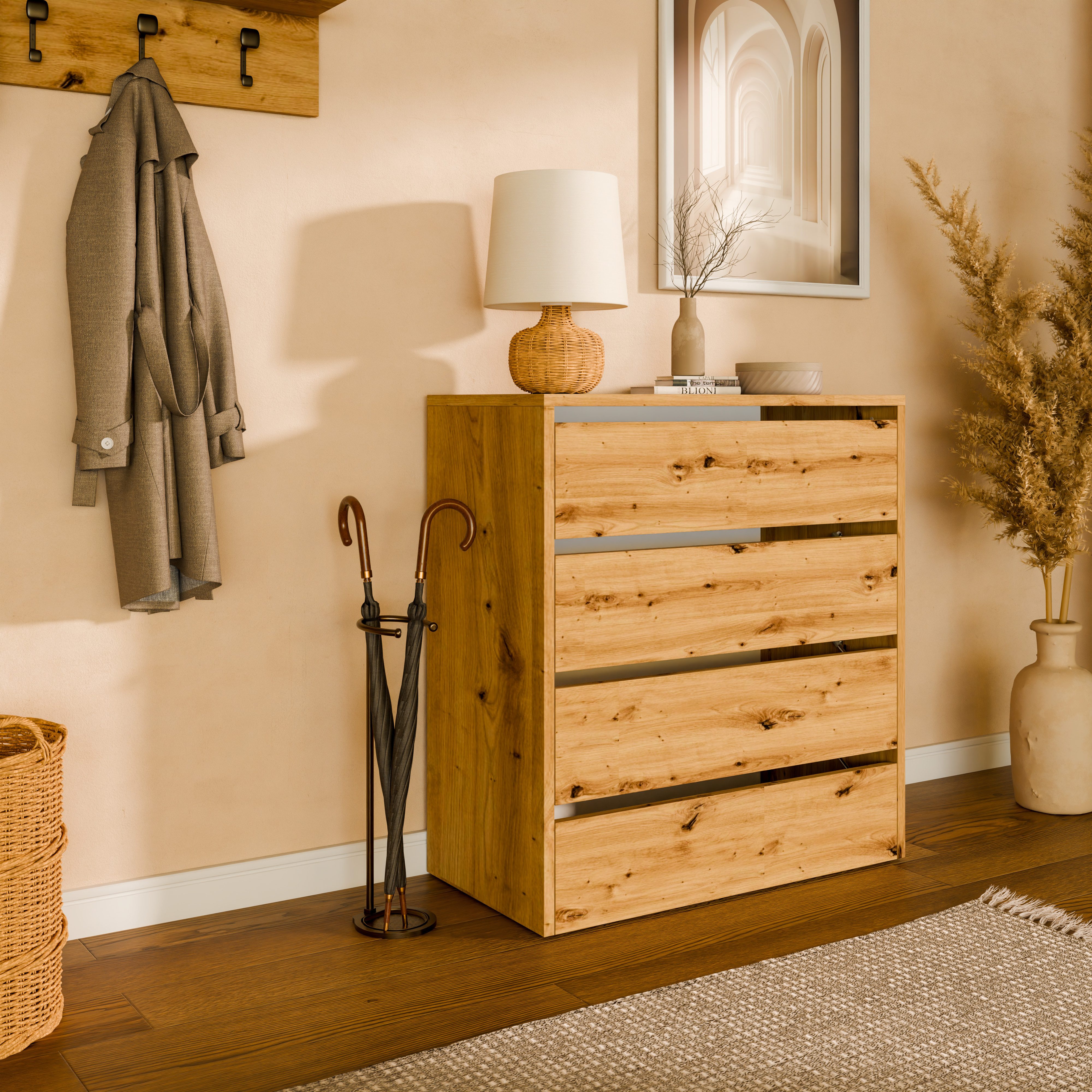 Platan Room Schuhschrank Toledo Schuhkommode Schuhregal günstig online kaufen