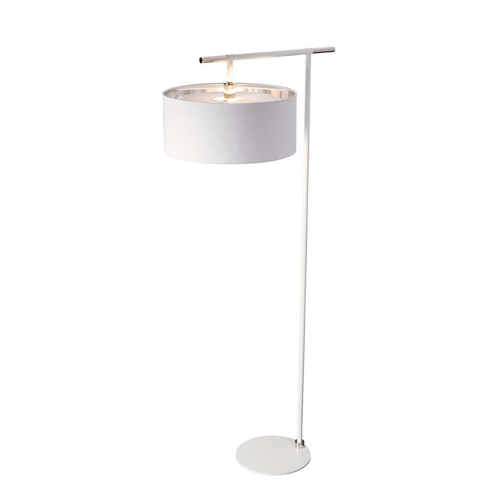 Elstead LIGHTING Stehlampe, Leuchtmittel nicht inklusive, Stehlampe Stehleuchte Wohnzimmerlampe Nickel Stahl H 161,6 cm 1