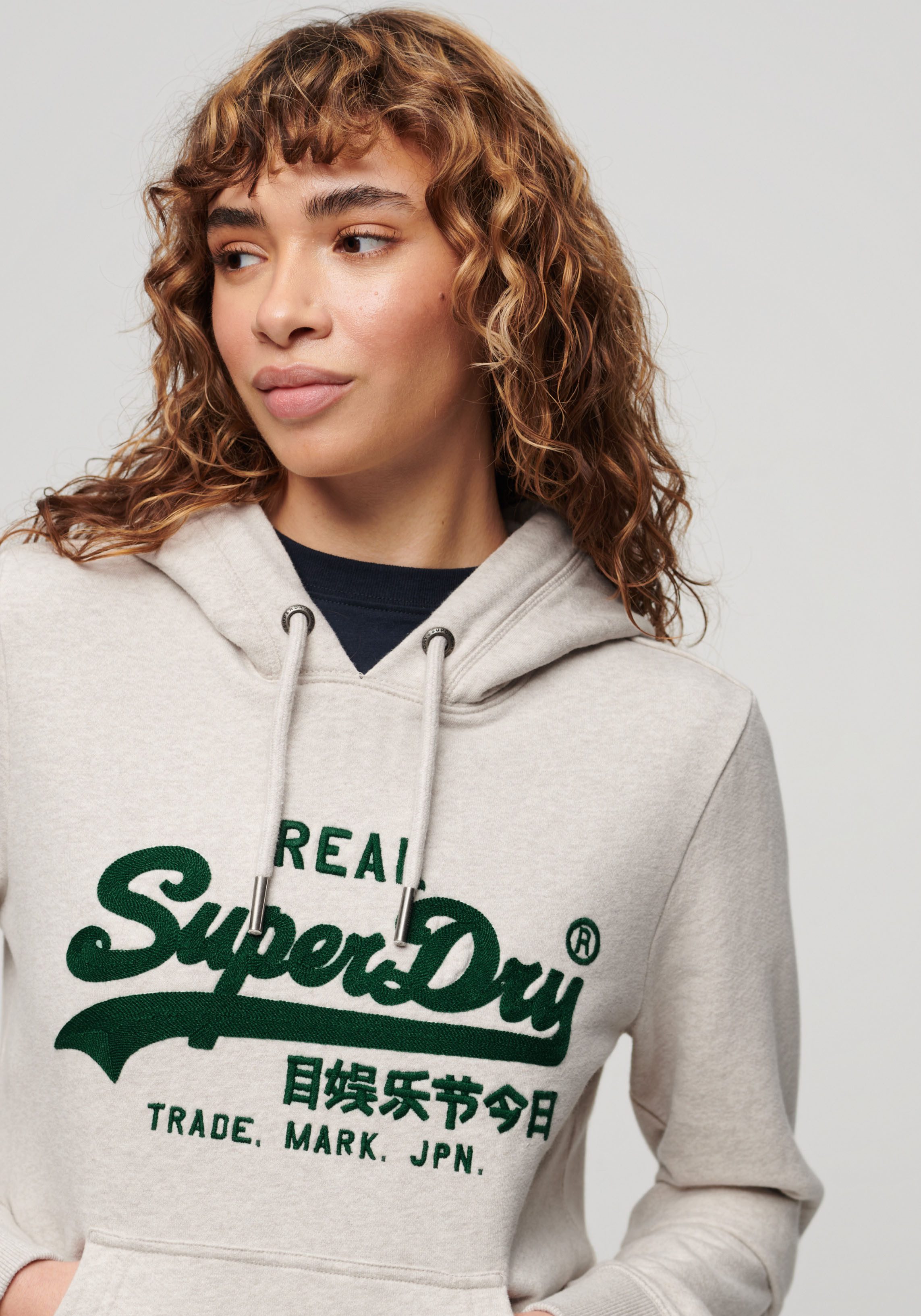 Superdry Kapuzensweatshirt EMBROIDERED VL GRAPHIC HOODIE