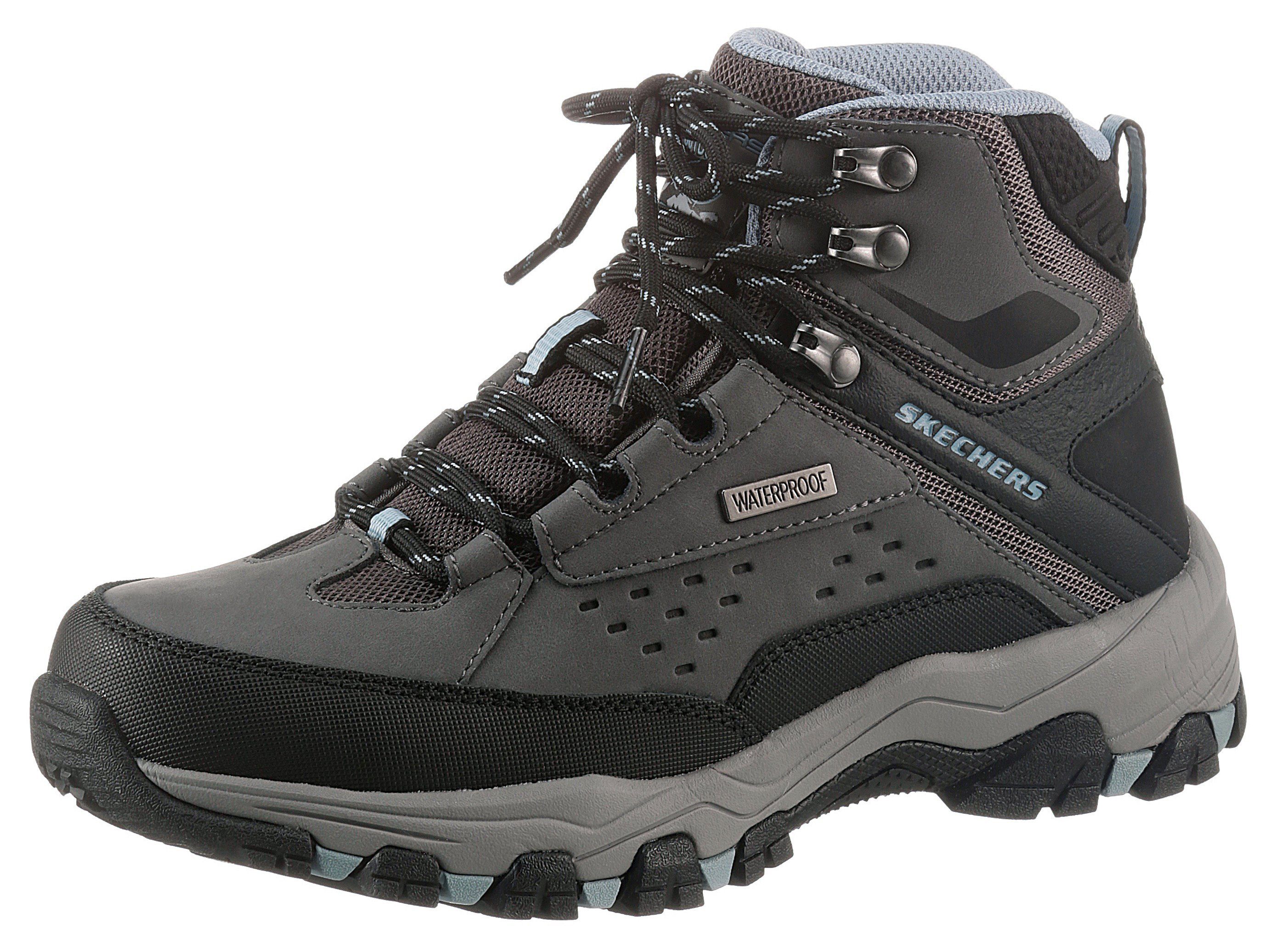 Grau für SELMEN Outdoor-Aktivitäten Schnürboots Skechers ideal CCL