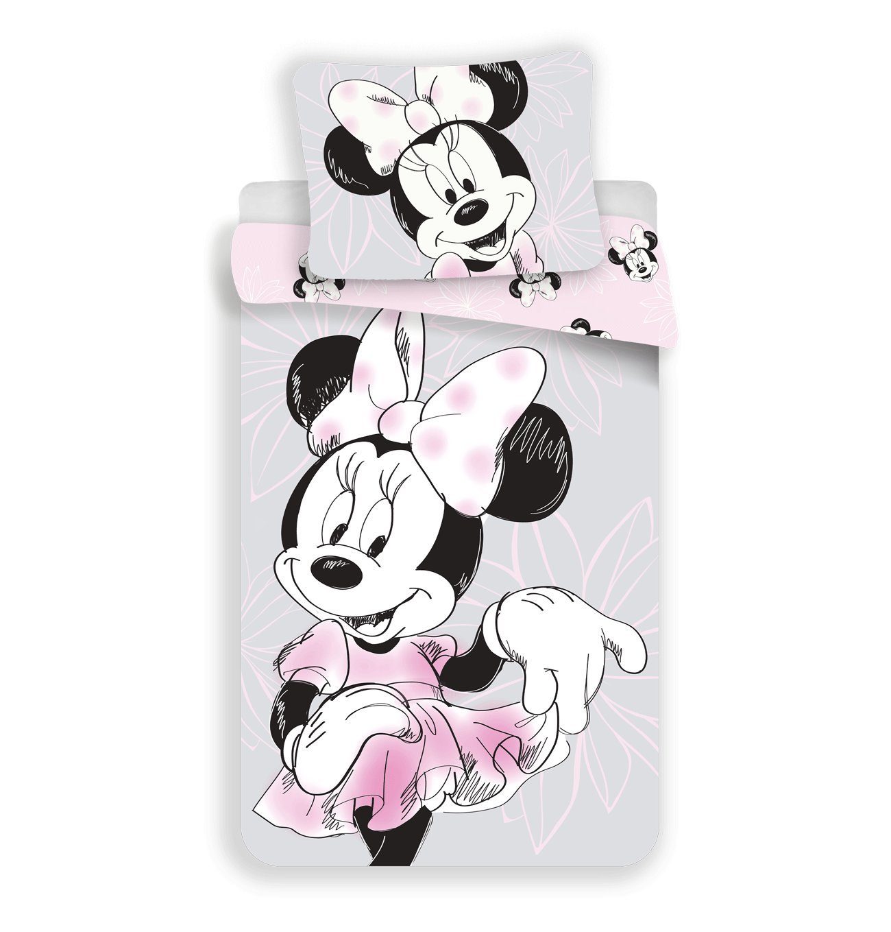 Disney Kinderbettwäsche Minnie Mouse Beautiful Wendebettwäsche günstig online kaufen