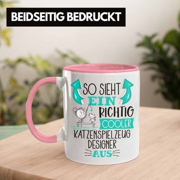 Trendation Tasse Katzenspielzeug-Designer Tasse So Sieht Ein Richtig Cooler Katzenspiel