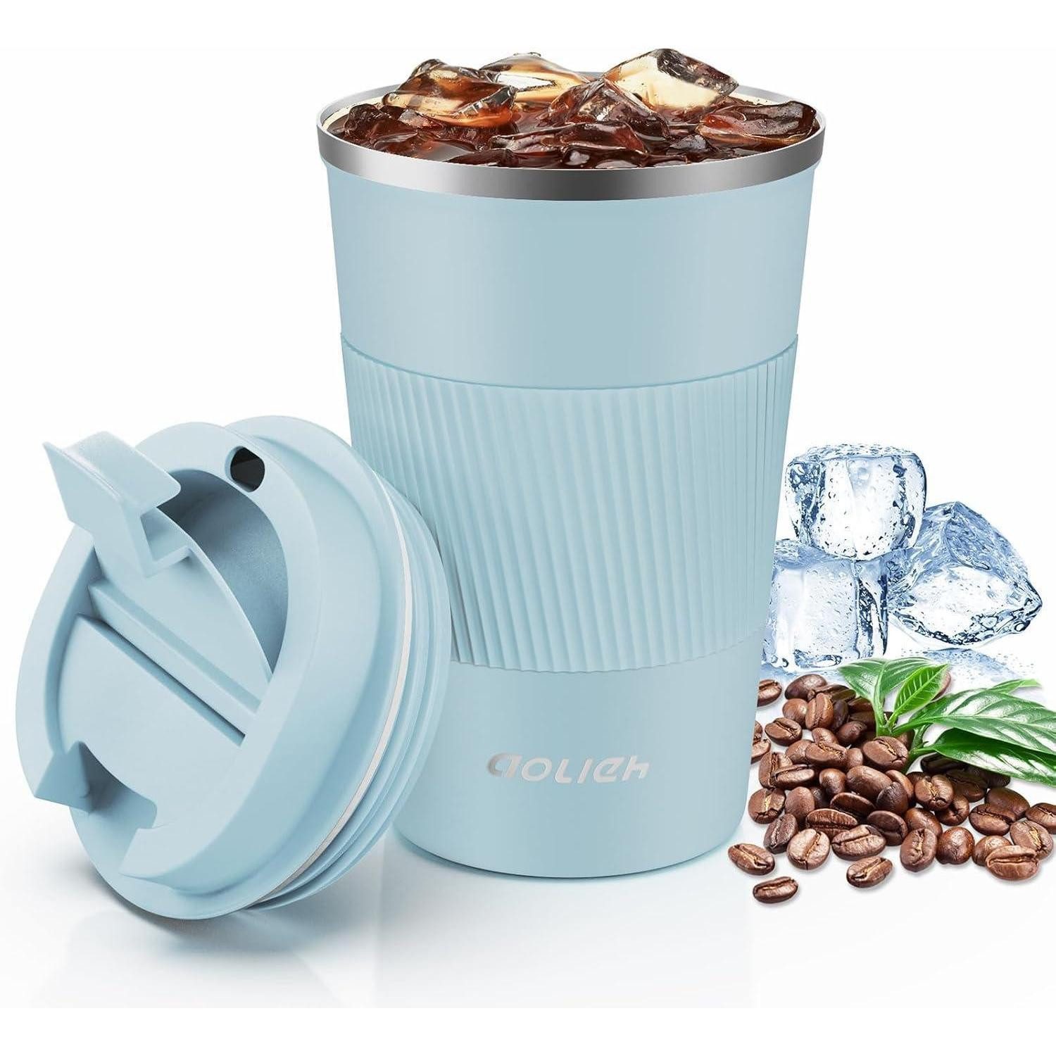 LuxusKollektion Thermobecher Thermobecher Kaffeebecher Auslaufsicher Isolierbecher Edelstahl Travel