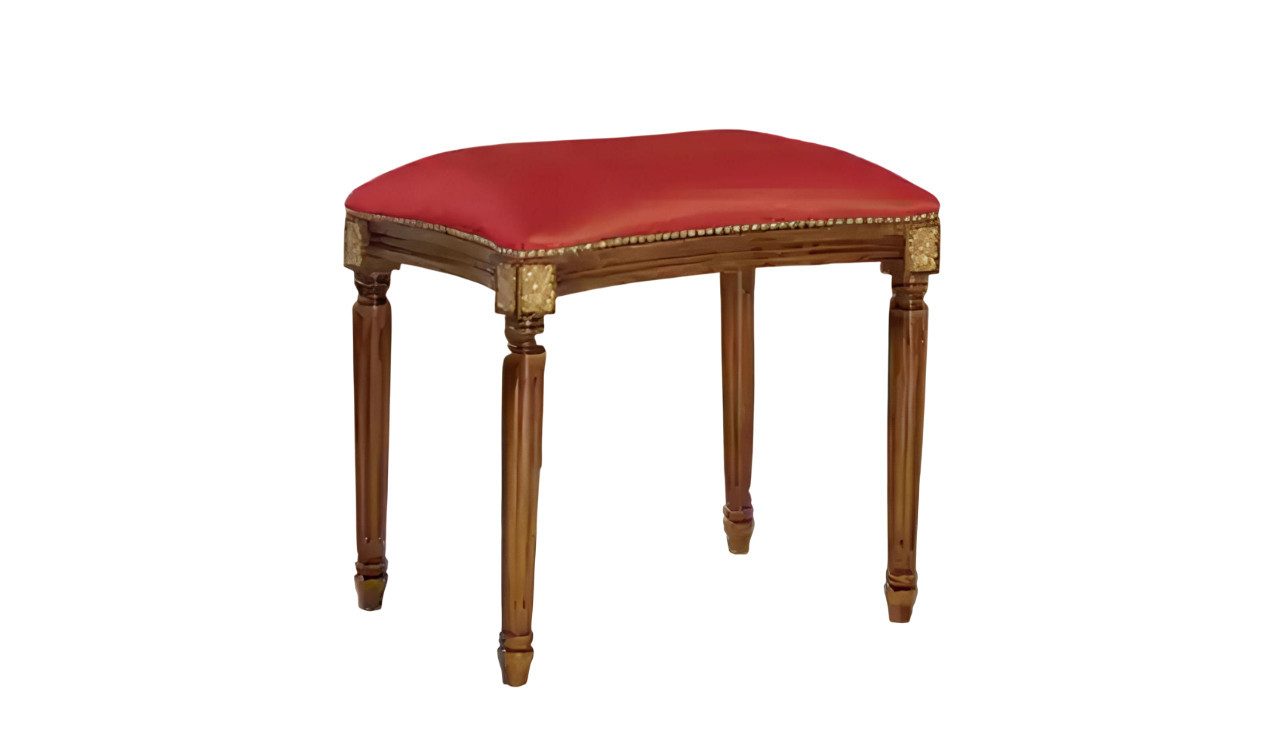 Xlmoebel Hocker Polsterhocker mit hochwertigem Textilbezug und modernem Design (Hocker, 1 St., Hocker), Hergestellt in Europa