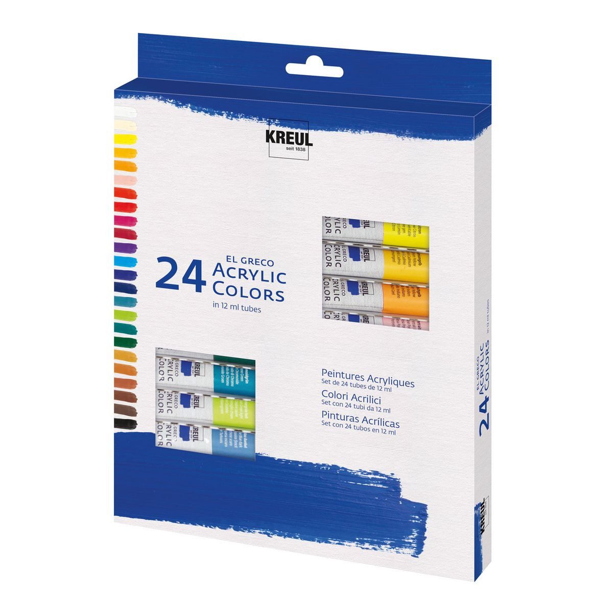 C. KREUL Acrylfarbe KREUL Acrylfarben eL Greco 24x12ml