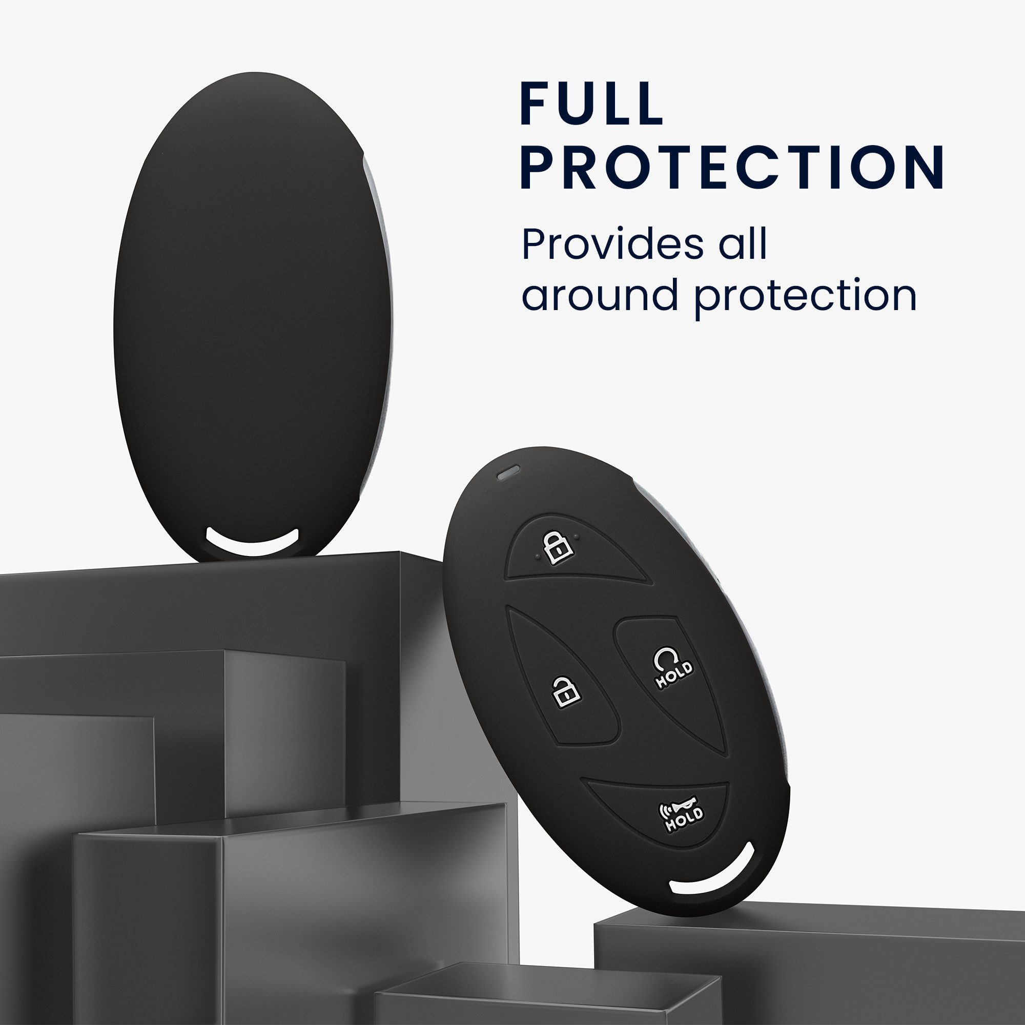 kwmobile Schlüsseltasche Autoschlüssel Silikon Hülle für Hyundai (1-tlg), Schlüsselhülle Schlüssel Case Cover