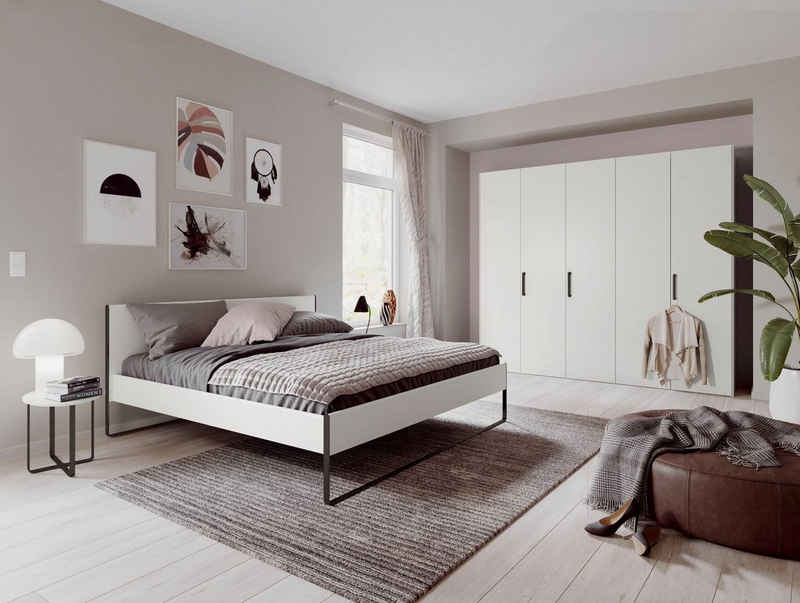 hülsta Komplettschlafzimmer »NEO Schlafen«, (Spar-Set, 4-St), mit einem 5-türigen Kleiderschrank, inklusive Liefer- und Montageservice durch hülsta Monteure