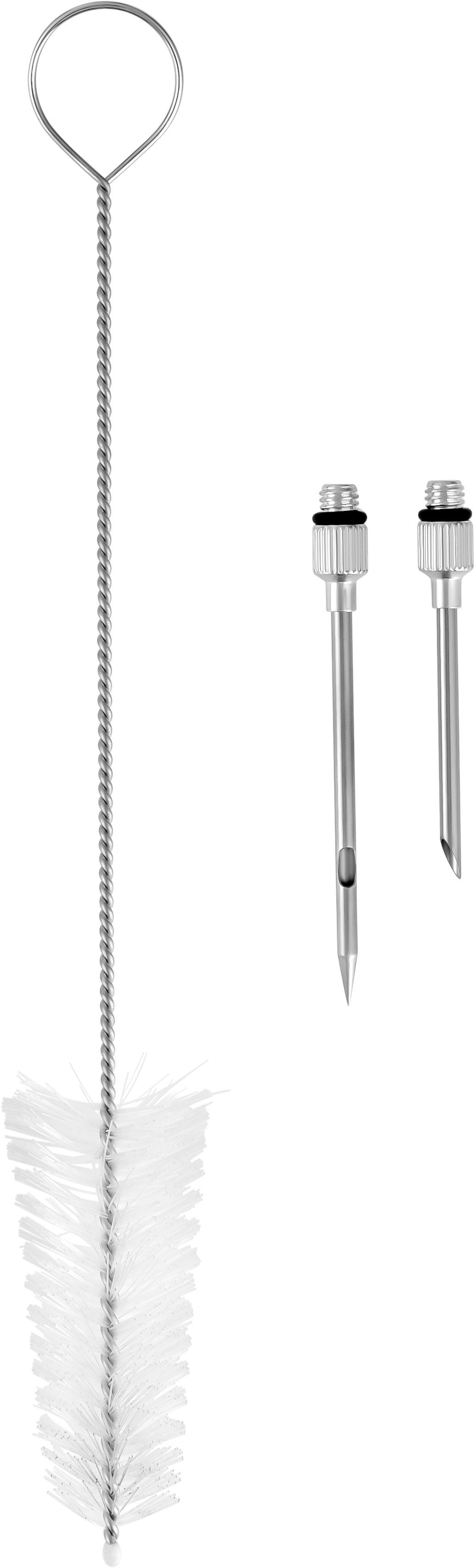 HENSSLERS Marinierspritze HENSSLERS Braten-Spritze inkl. Bürste & Aufsätze, (Set, 4-St), perfekt zum Dosieren – Bild 5 von 5