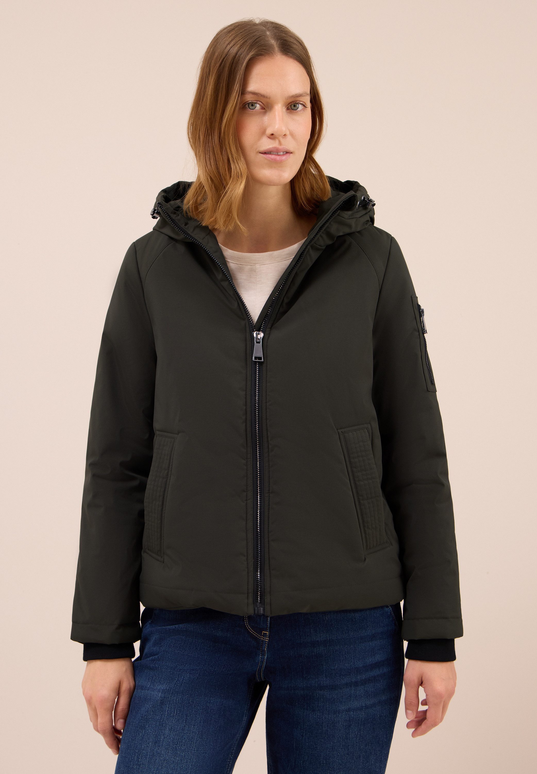 CECIL Outdoorjacke mit Kapuze günstig online kaufen