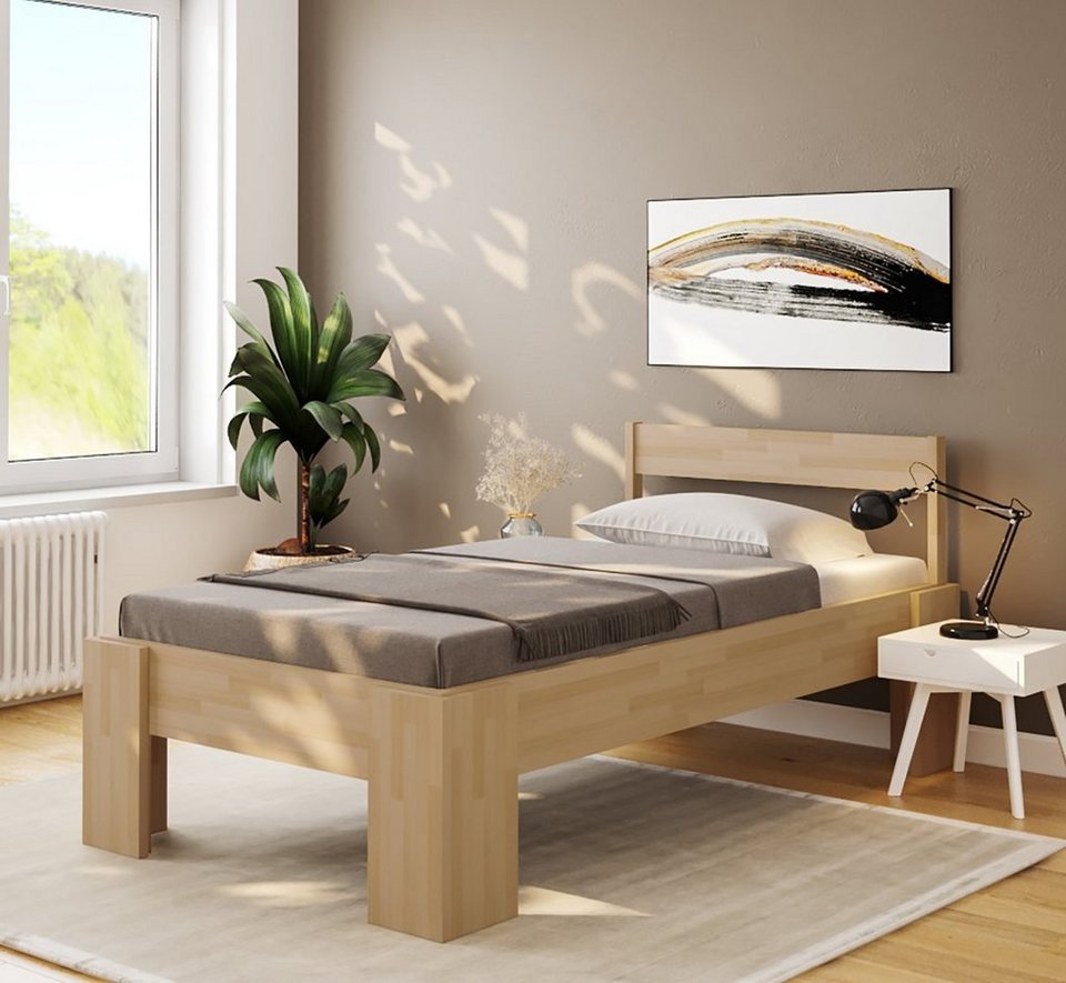 bv-vertrieb Bett »Komfortbett mit erhöhter Liegefläche«, Komfortbett  100x200 erhöhtes Einzelbett Buche Seniorenbett Hotelbett Holzbett Bett -  (4128) online kaufen | OTTO