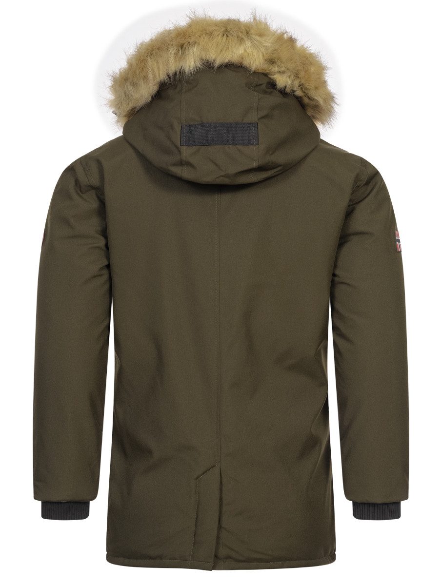 Geographical Norway Parka Herren Winter Jacke Outdoorjacke Winter Parka warm gesteppt Steppjacke