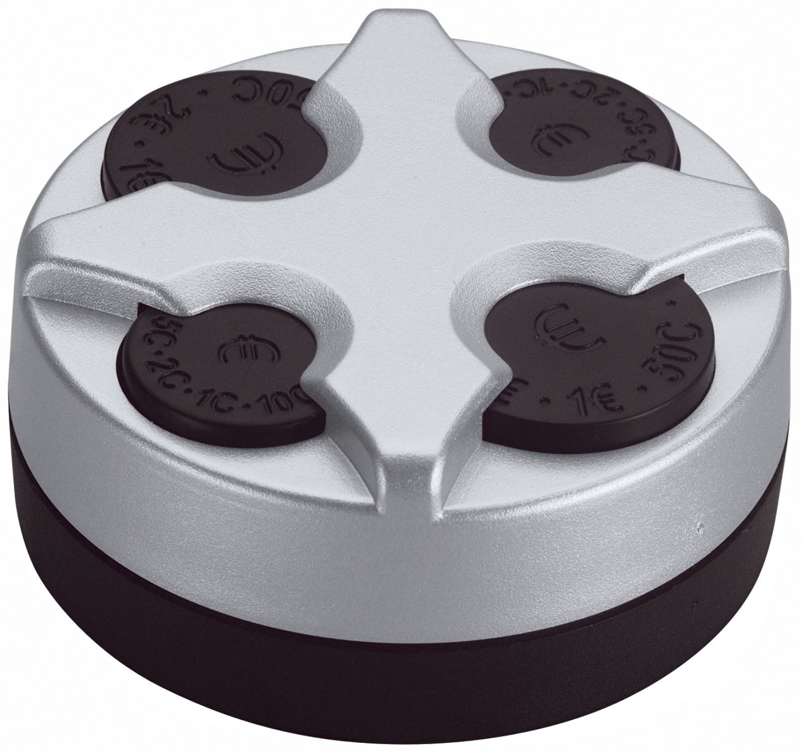 HR GRIP Münzetui Euro Münzbox Münzhalter Münzen Halter Dose Münzkapsel