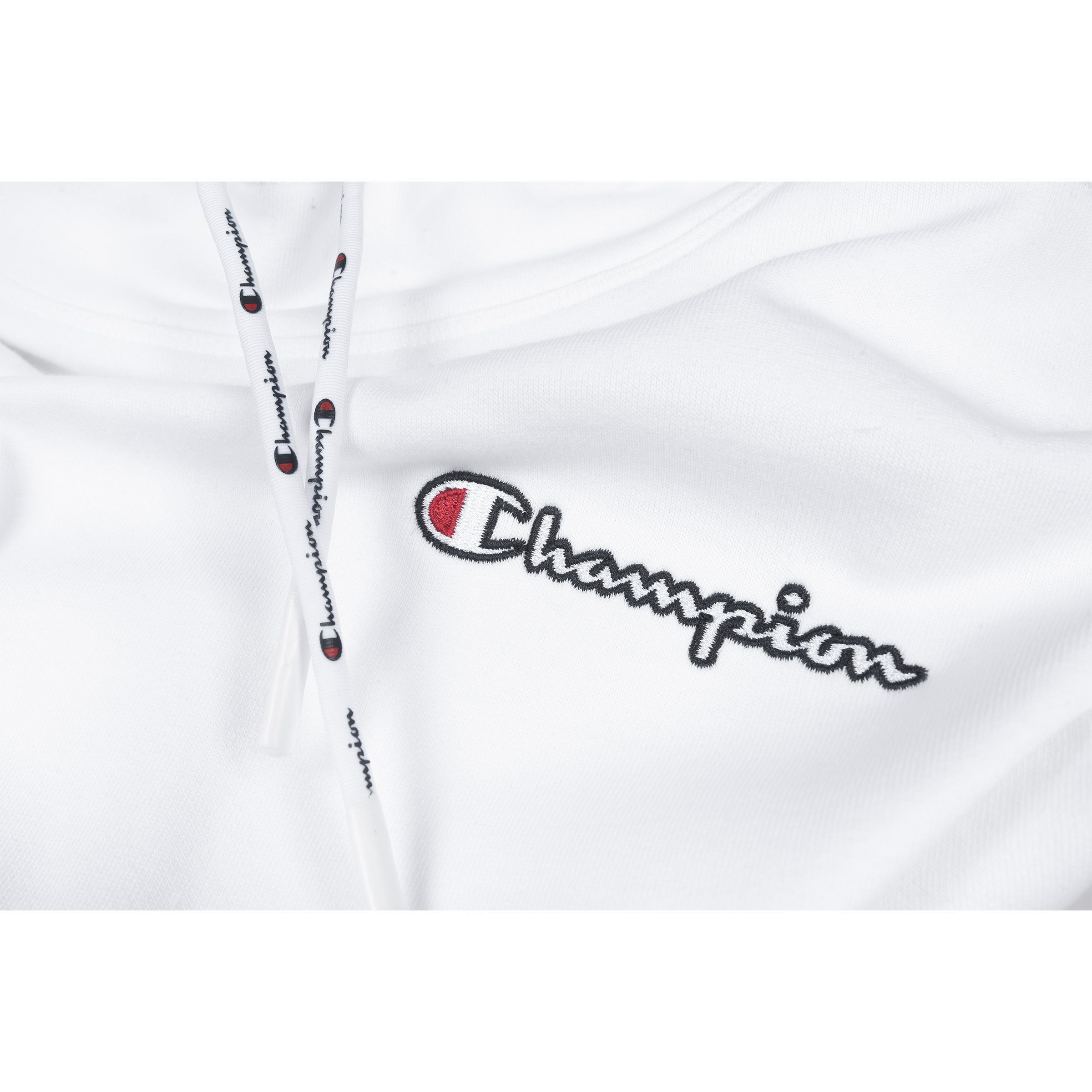Champion Hoodie Damen Kapuzenpullover (wht) 113186 weiß Champion Hooded Sweatshirt