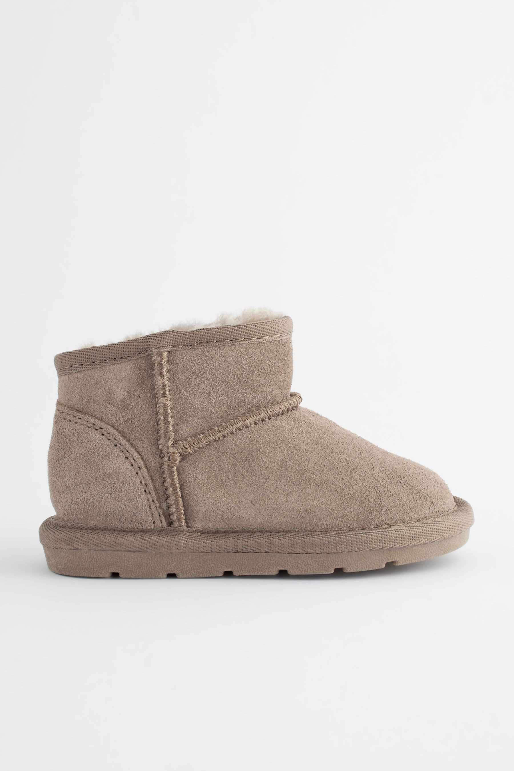 Next Mini-Schlupfstiefel aus Veloursleder Schlupfstiefel (1-tlg)