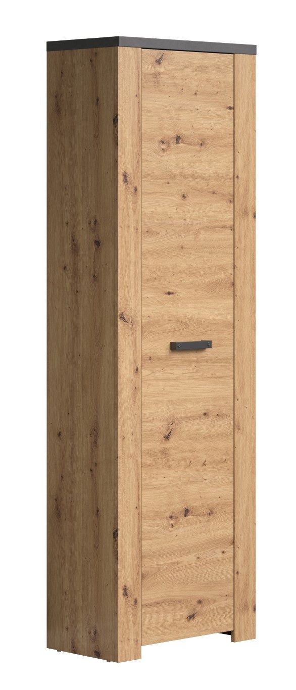 trendteam Schuhschrank Garderobenschrank Follow, Artisan Eiche / Matera grau 65 cm