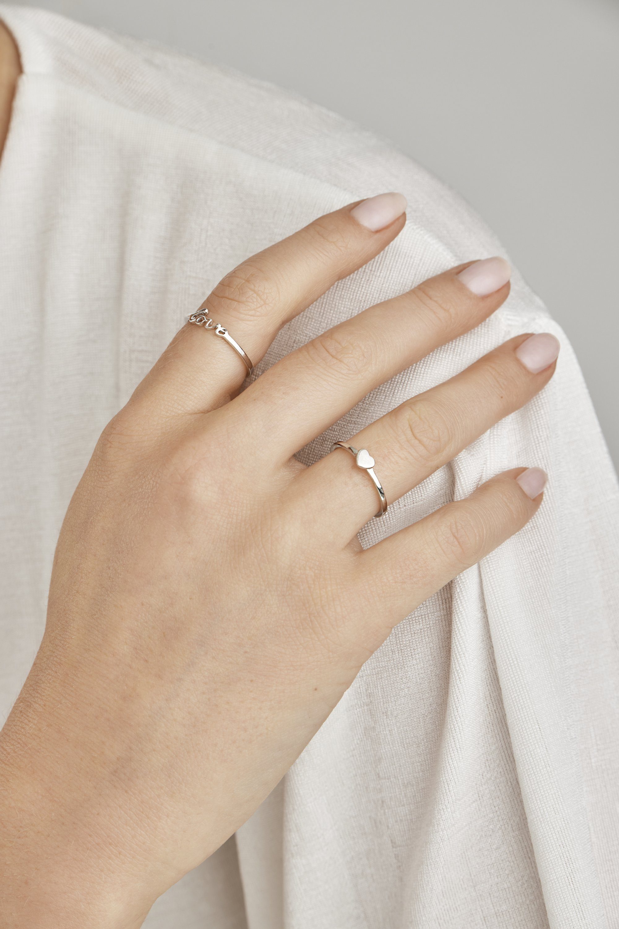 CAÏ Fingerring 925/- Sterling Silber rhodiniert günstig online kaufen