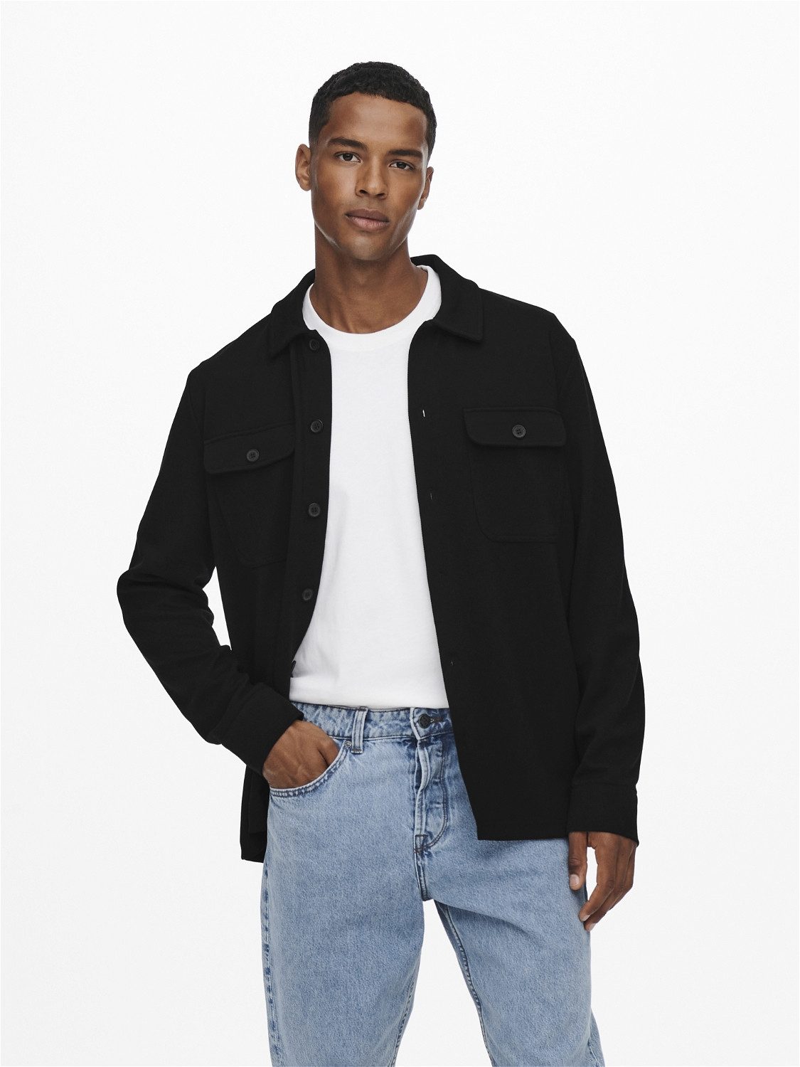 ONLY & SONS Langarmhemd ONSNEWKODYL OVERSHIRT günstig online kaufen
