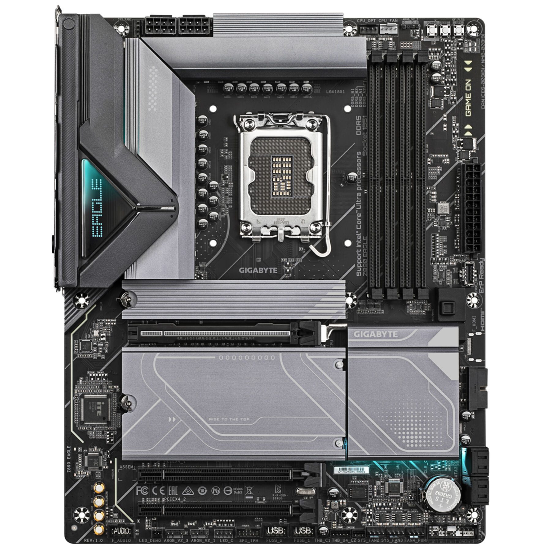Gigabyte Z890 EAGLE Motherboard - Unterstützt Intel Core Ultra Mainboard