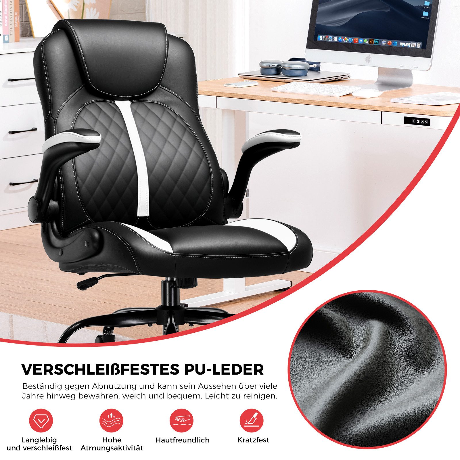 GTPLAYER Gaming-Stuhl Bürostuhl Gaming Stuhl Ergonomischer günstig online kaufen