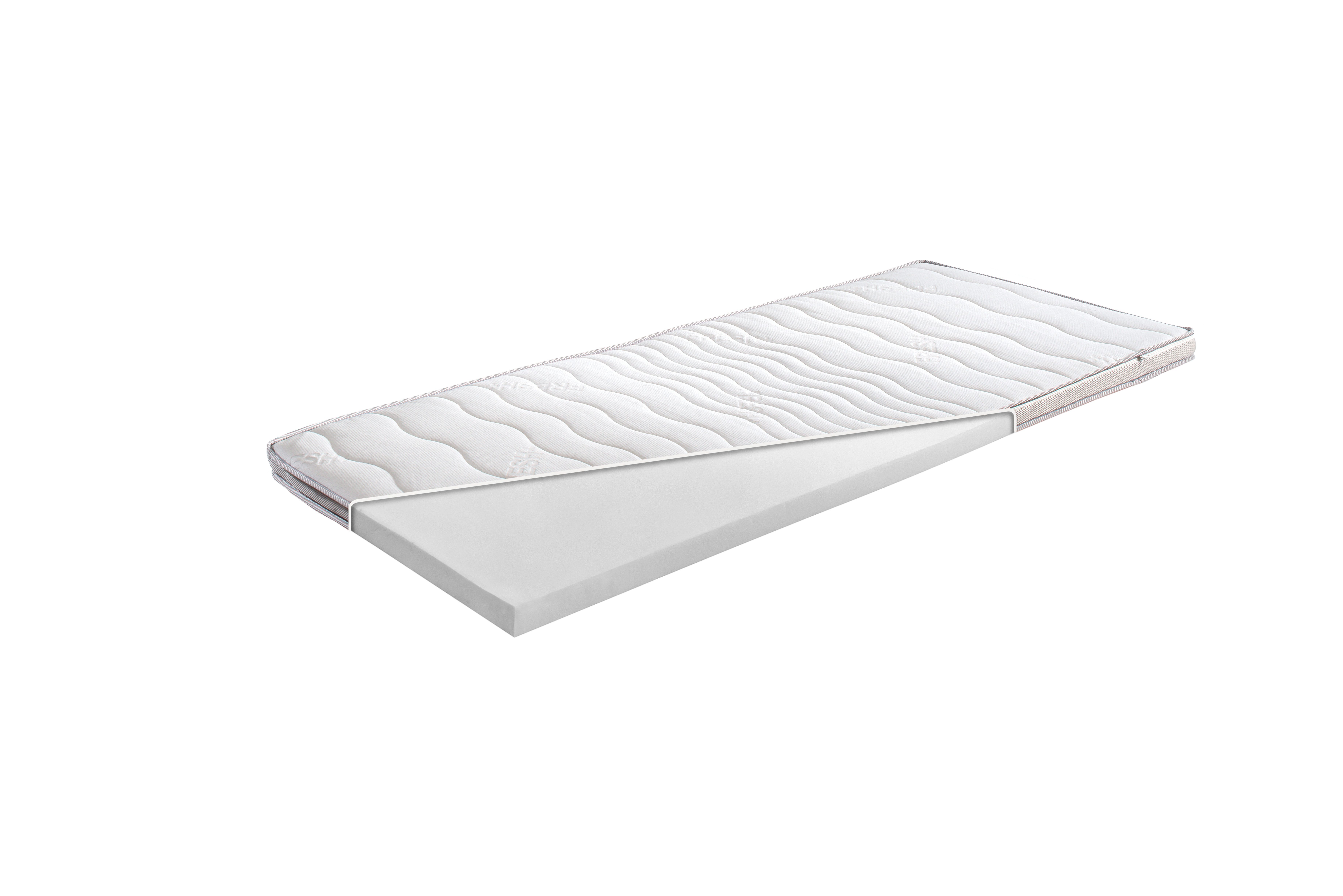 MeineMatratze24, Topper Kaltschaum H3, 7 cm hoch, Kaltschaum, Optimale Druc günstig online kaufen