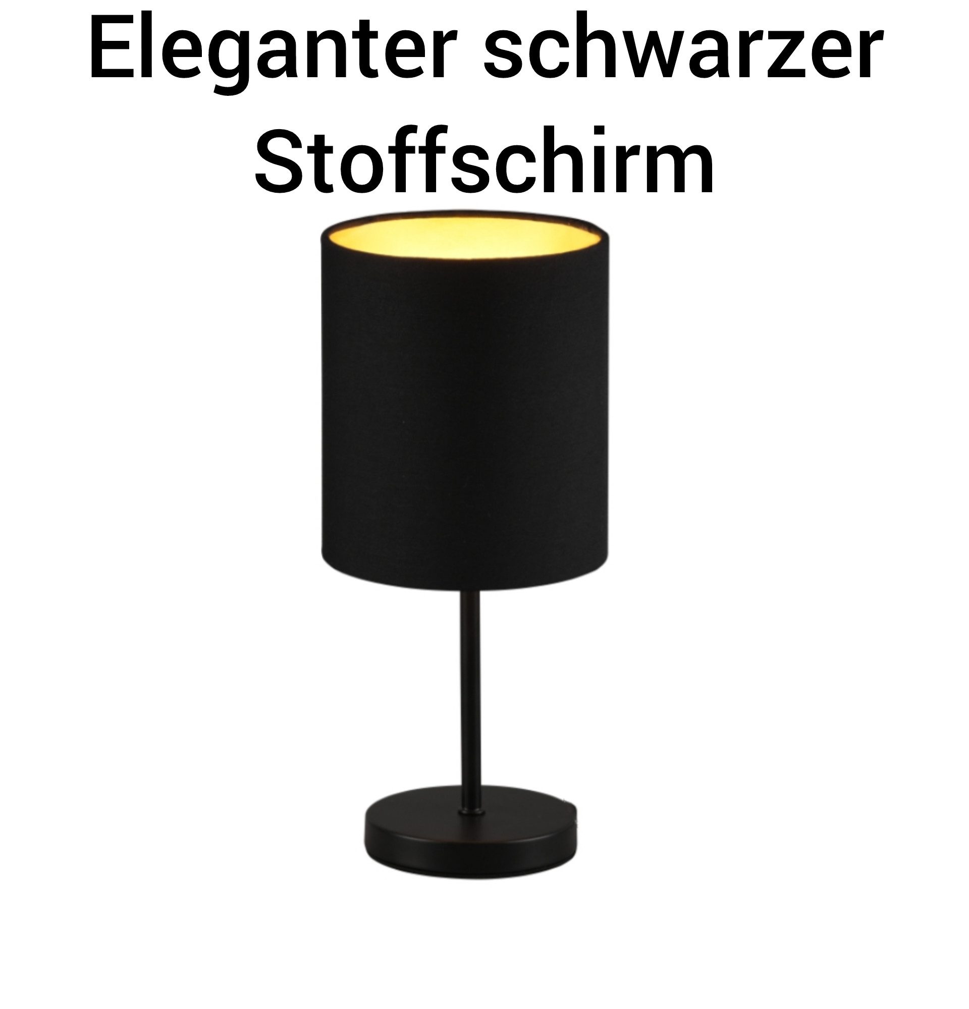 Lichthandel Hoch LED Tischleuchte Nachttischlampe 2er Set Nachttischleuchte günstig online kaufen