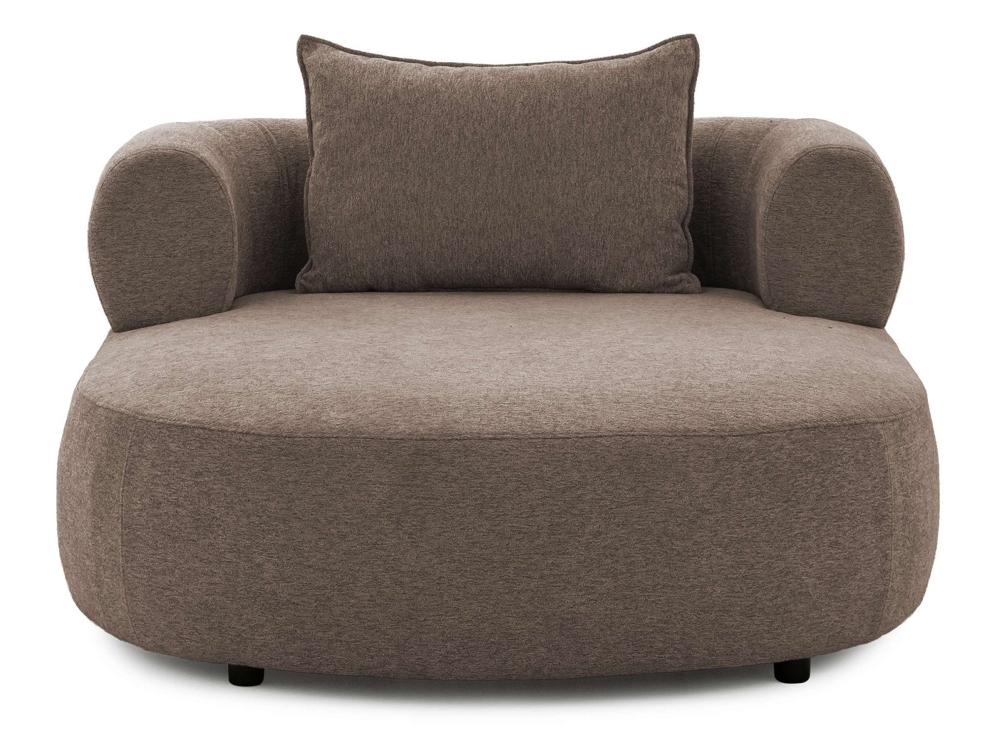 Home affaire XXL-Sessel LUSSAC Loveseat extra tief, große Sitzfläche, Maße B/T/H: 123/158/78cm, hoher Sitzkomfort und modernes Design, Sofa ohne Bettfunktion