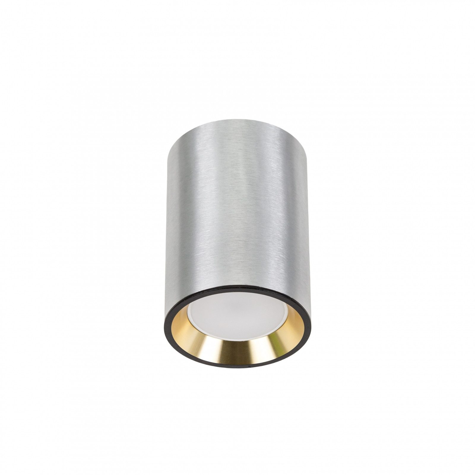 Spectrum Aufbauleuchte LED Aufbauleuchte Chloe Mini GU10 silber IP20 max.50W Deckenleuchte, Nicht enthalten