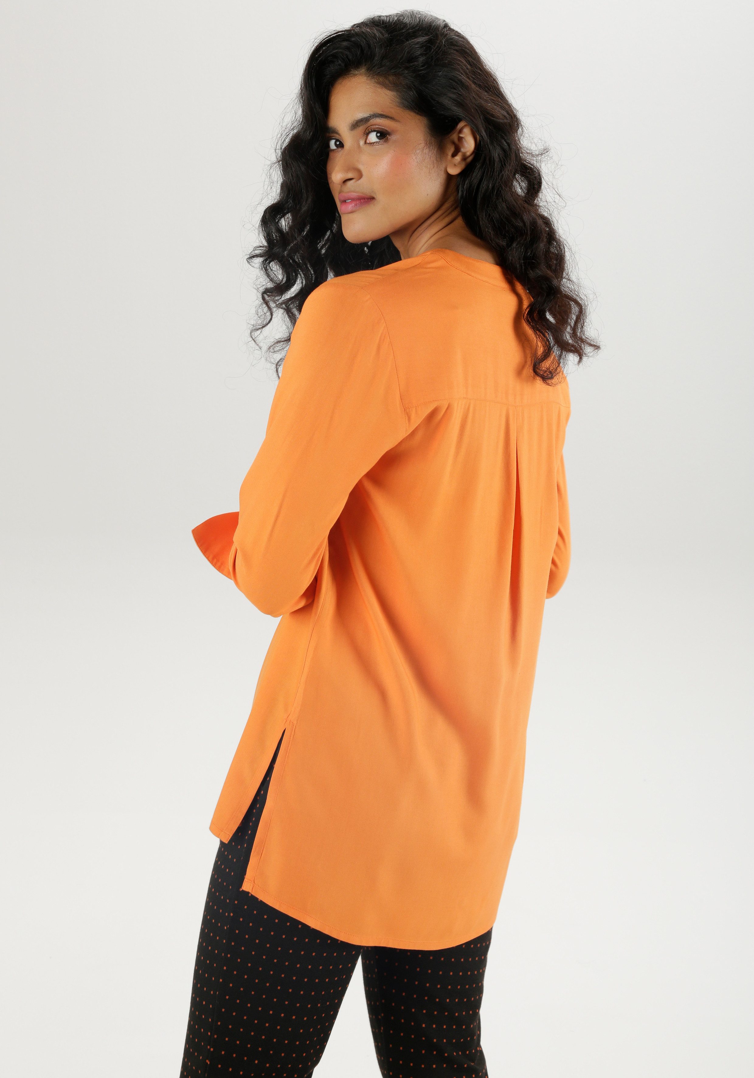 Aniston SELECTED Longbluse mit extra-langen Manschetten günstig online kaufen