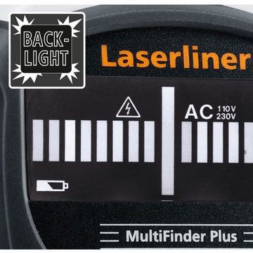 LASERLINER Laserwasserwaage Laserliner MultiFinder Plus Universelles Ortungsgerät für Holz, Meta