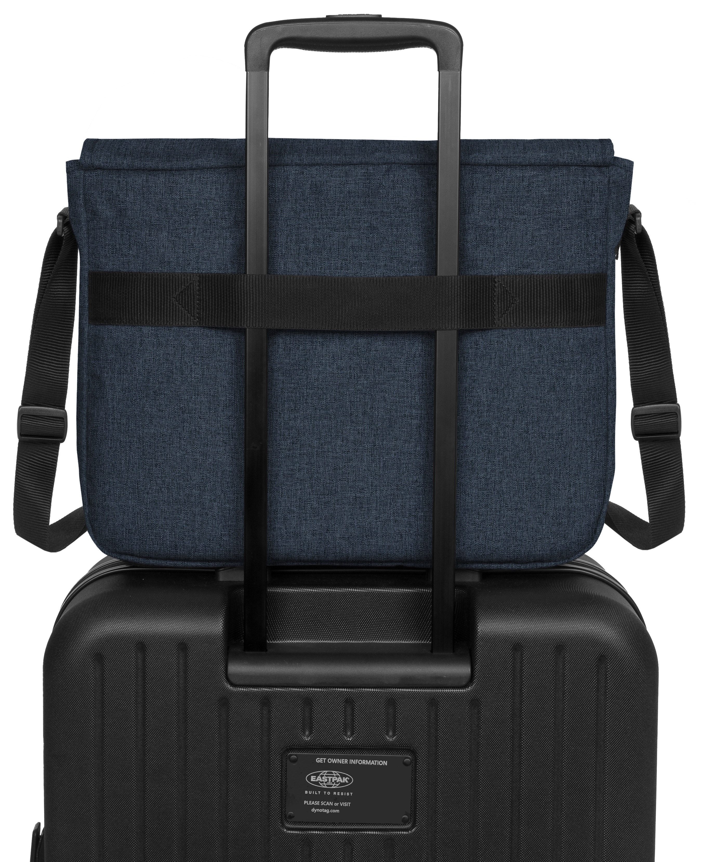 Eastpak Schultertasche Delegate +, Messenger Bag, Umhängetasche mit Trolleygurt
