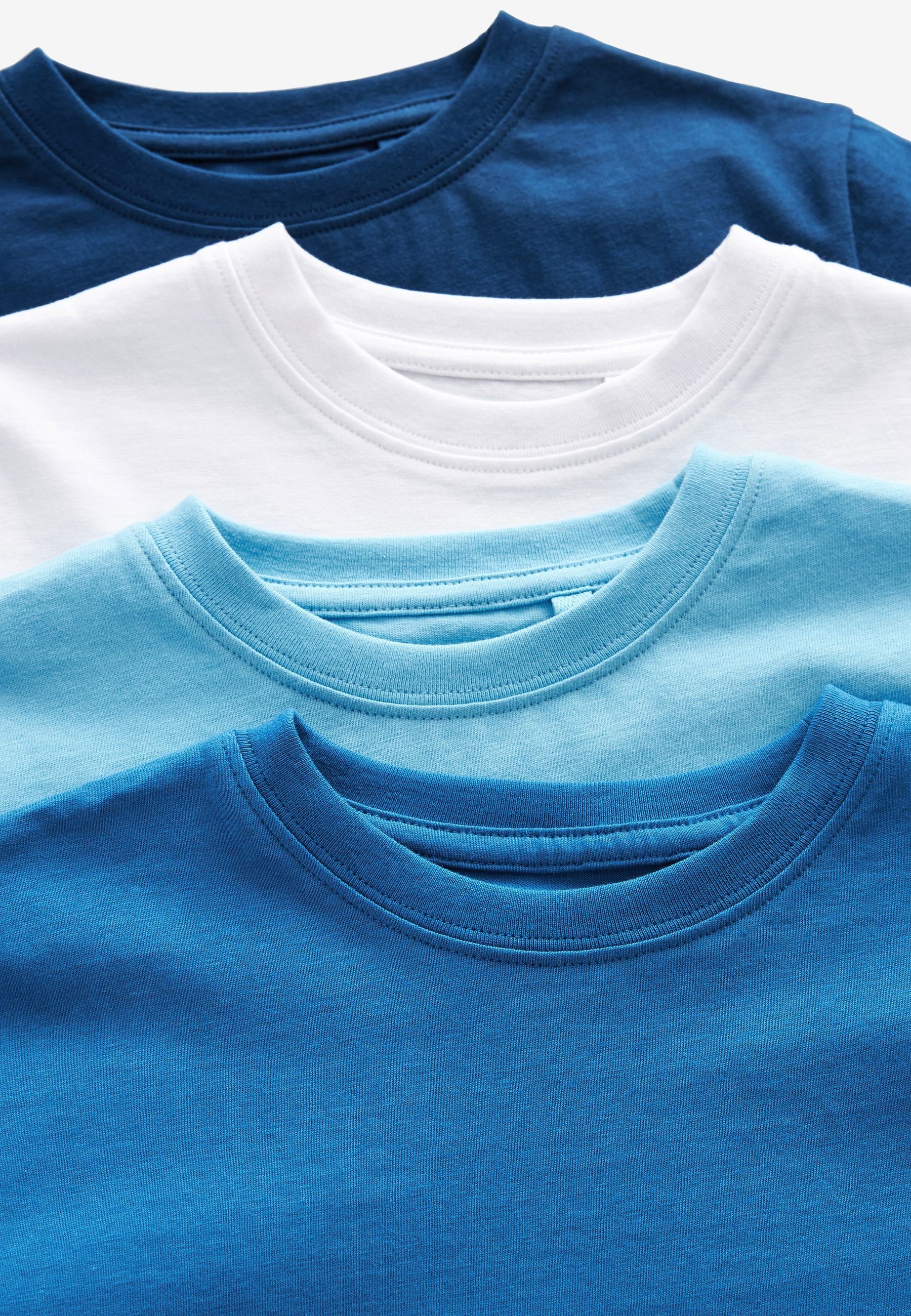 Next T-Shirt 4-Pack T-Shirts, Blues (4-tlg)