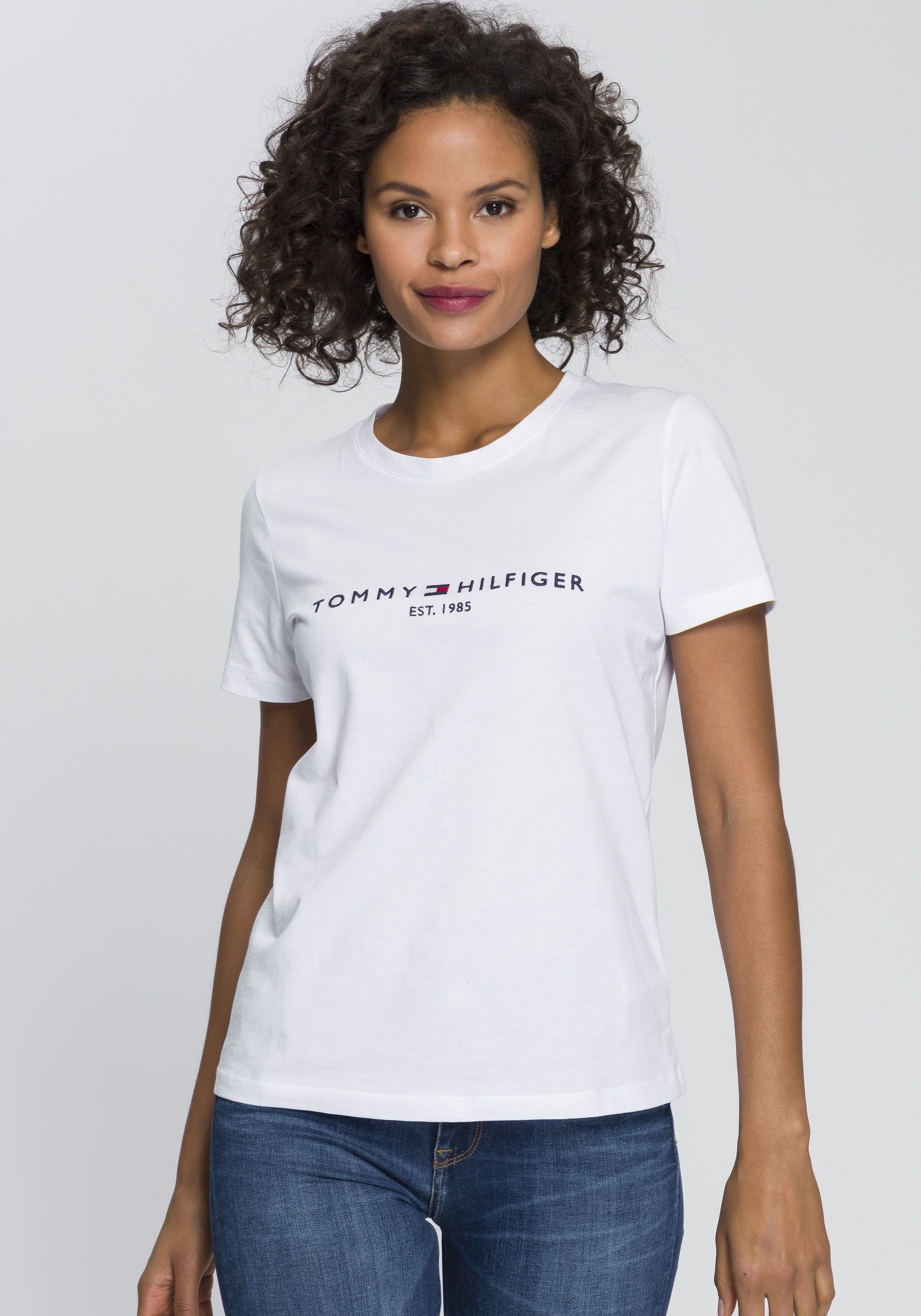 Tommy Hilfiger Rundhalsshirt HERITAGE HILFIGER C-NK günstig online kaufen
