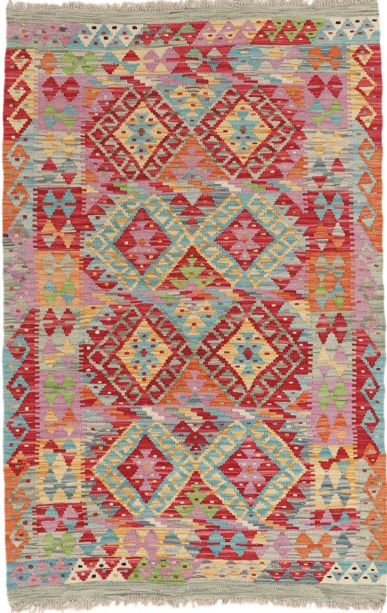 Orientteppich Kelim Afghan 100x152 Orientteppich, Nain 3 rechteckig, mm Handgewebter Höhe: Trading