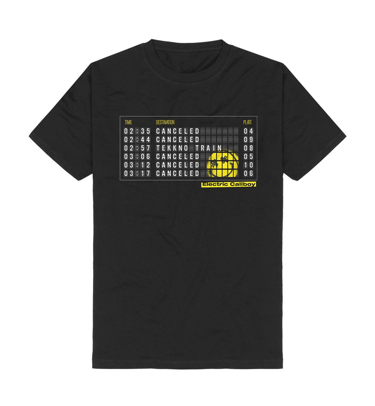 Electric Callboy T-Shirt Tekkno Train Departure Tekkno Train Departure